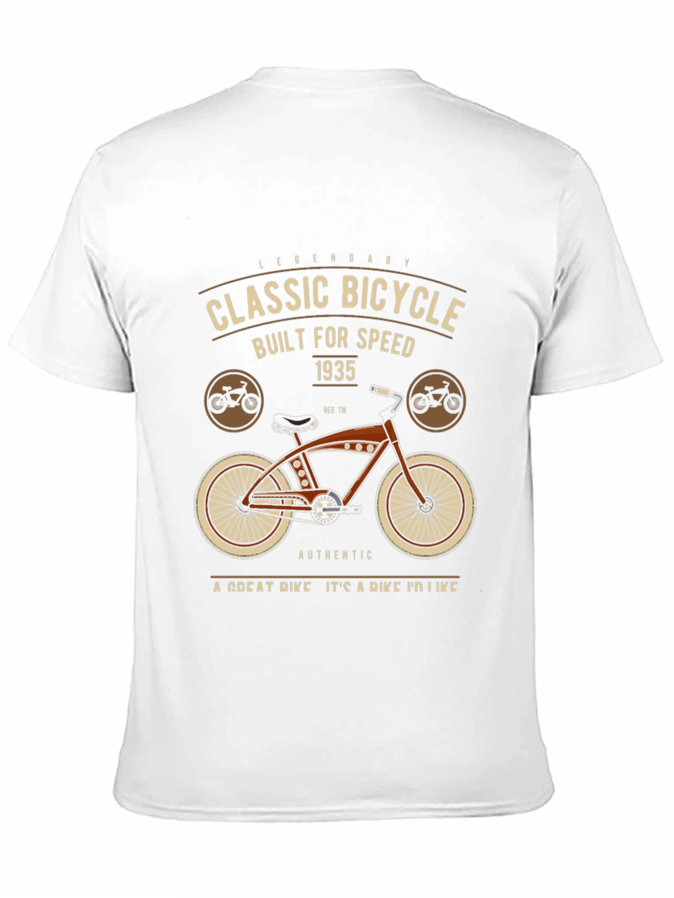 Classic Bicycle Graphic T-Shirt