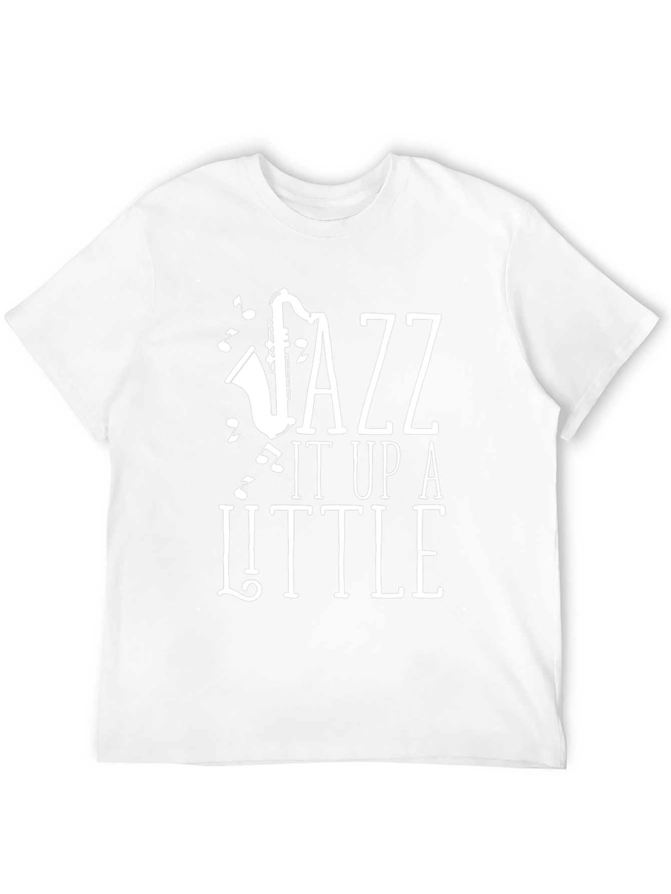 Jazz It Up T-Shirt | Black Saxophone Graphic Tee