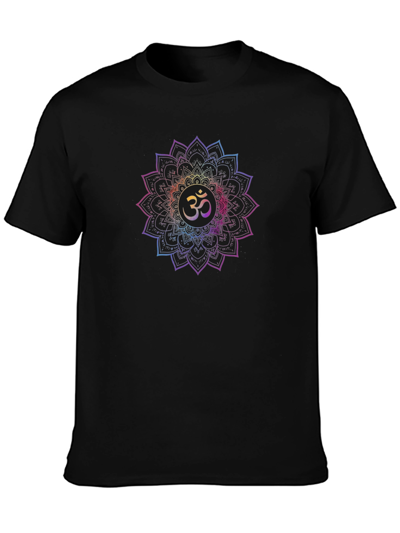 Om Mandala T-Shirt - Spiritual Symbolism