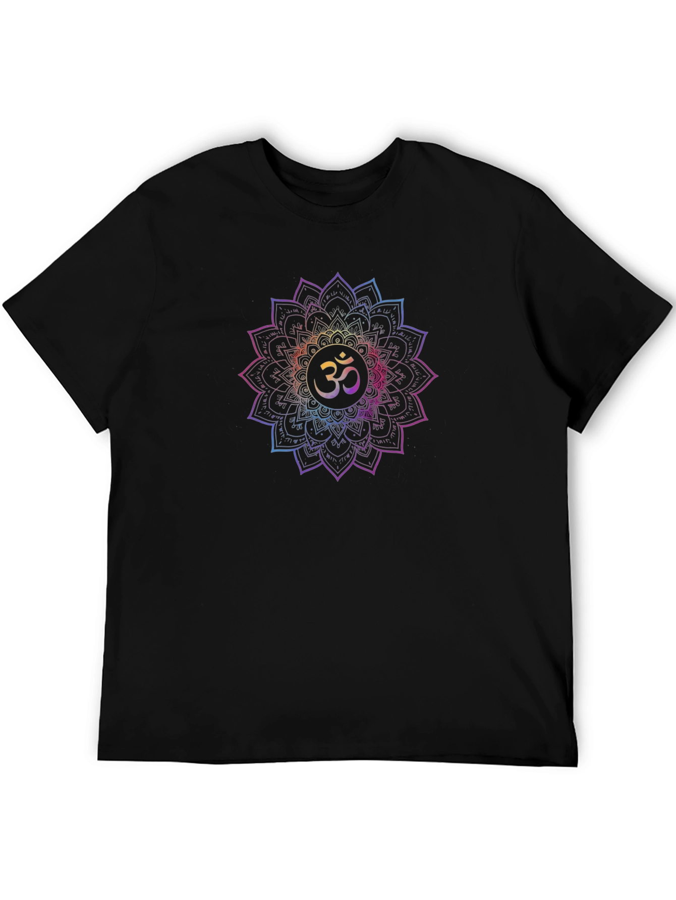 Om Mandala T-Shirt - Spiritual Symbolism