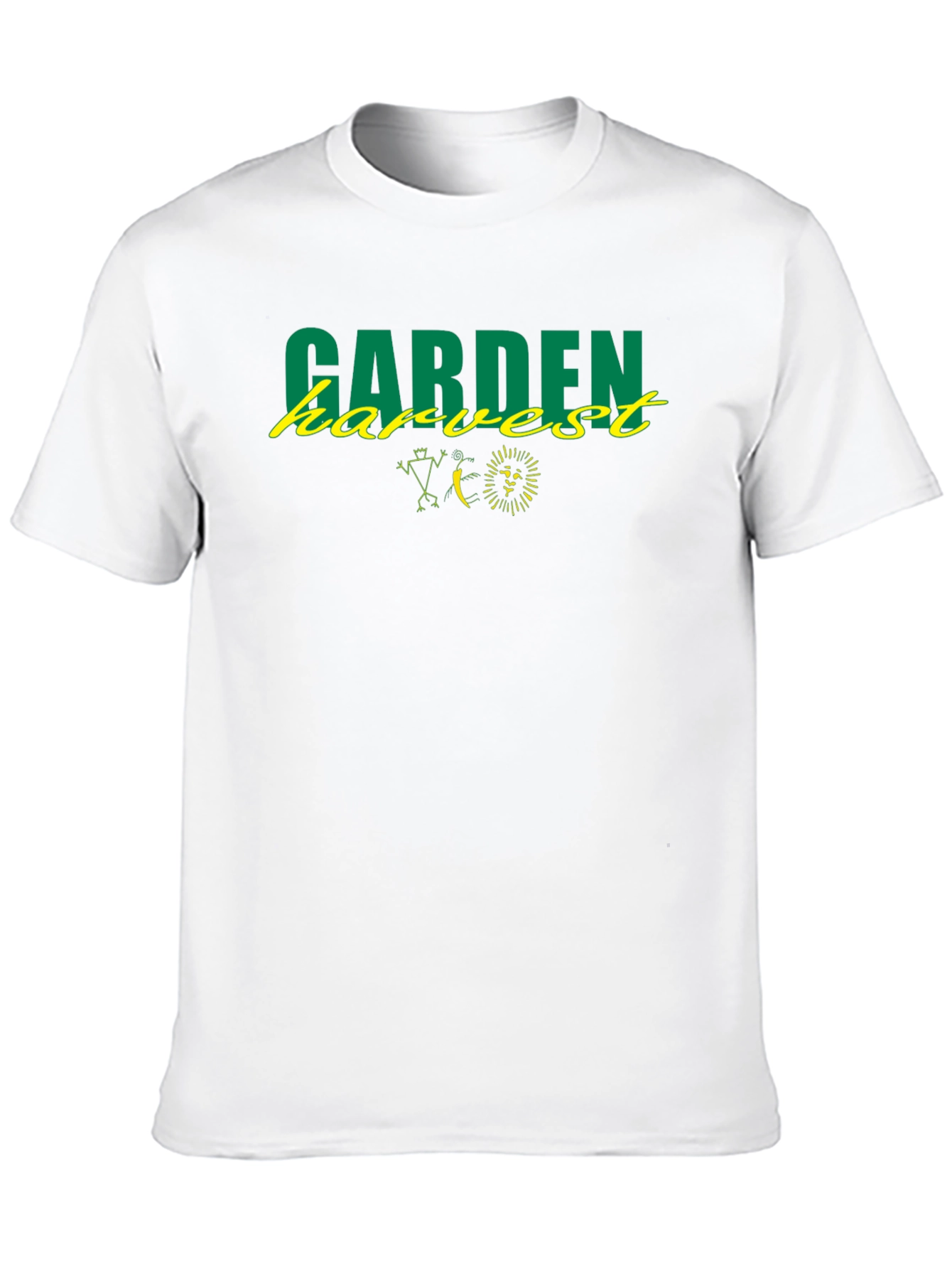 Garden Harvest Graphic Tee - Unisex Black T-Shirt