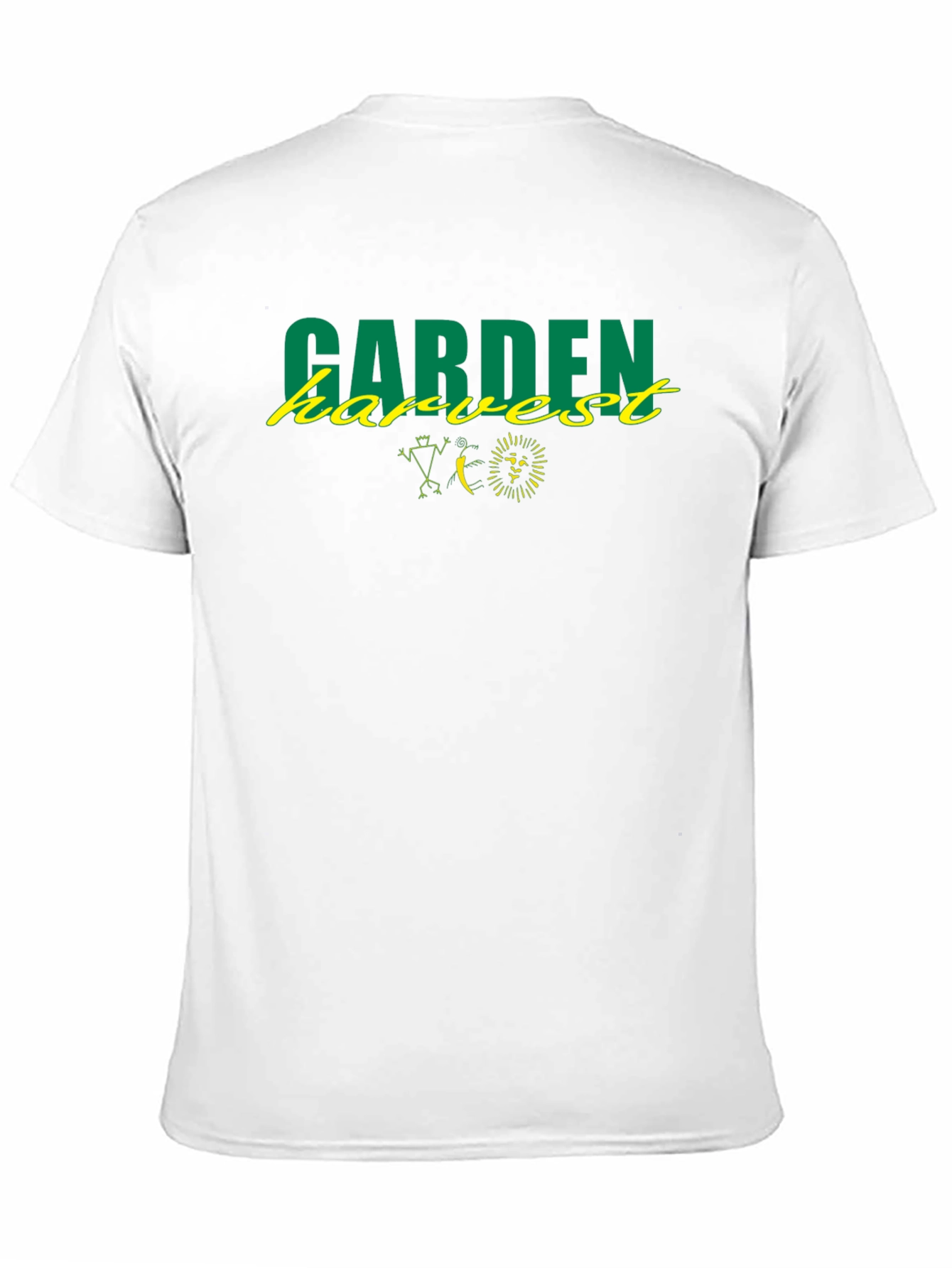 Garden Harvest Graphic Tee - Unisex Black T-Shirt