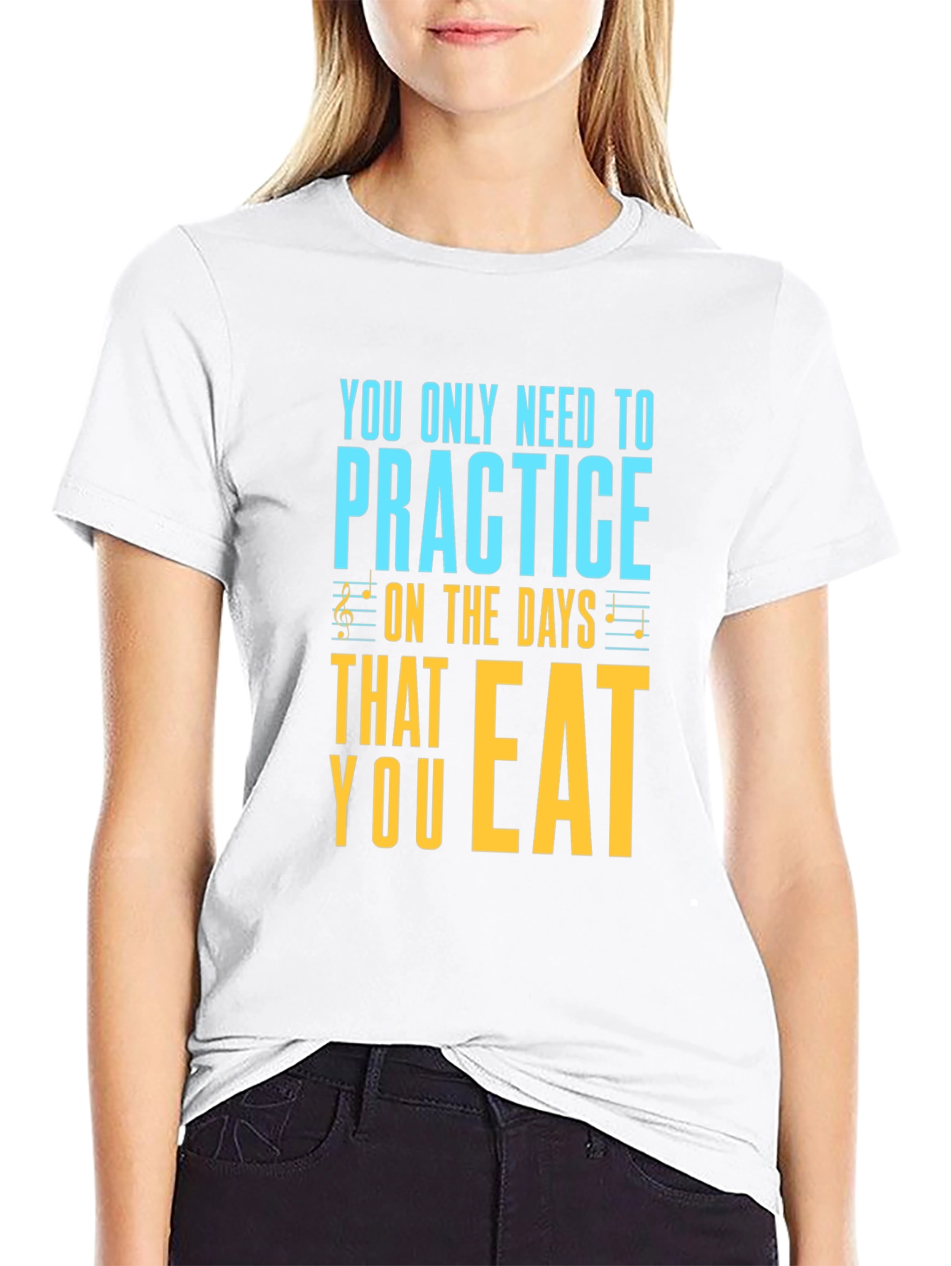 Practice on Eating Days Graphic Tee