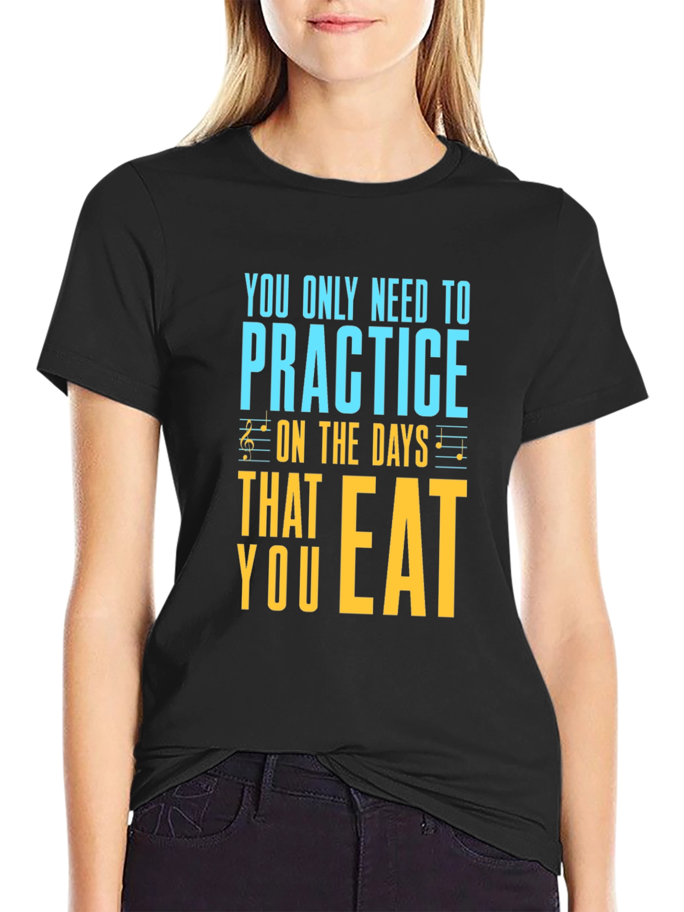 Practice on Eating Days Graphic Tee