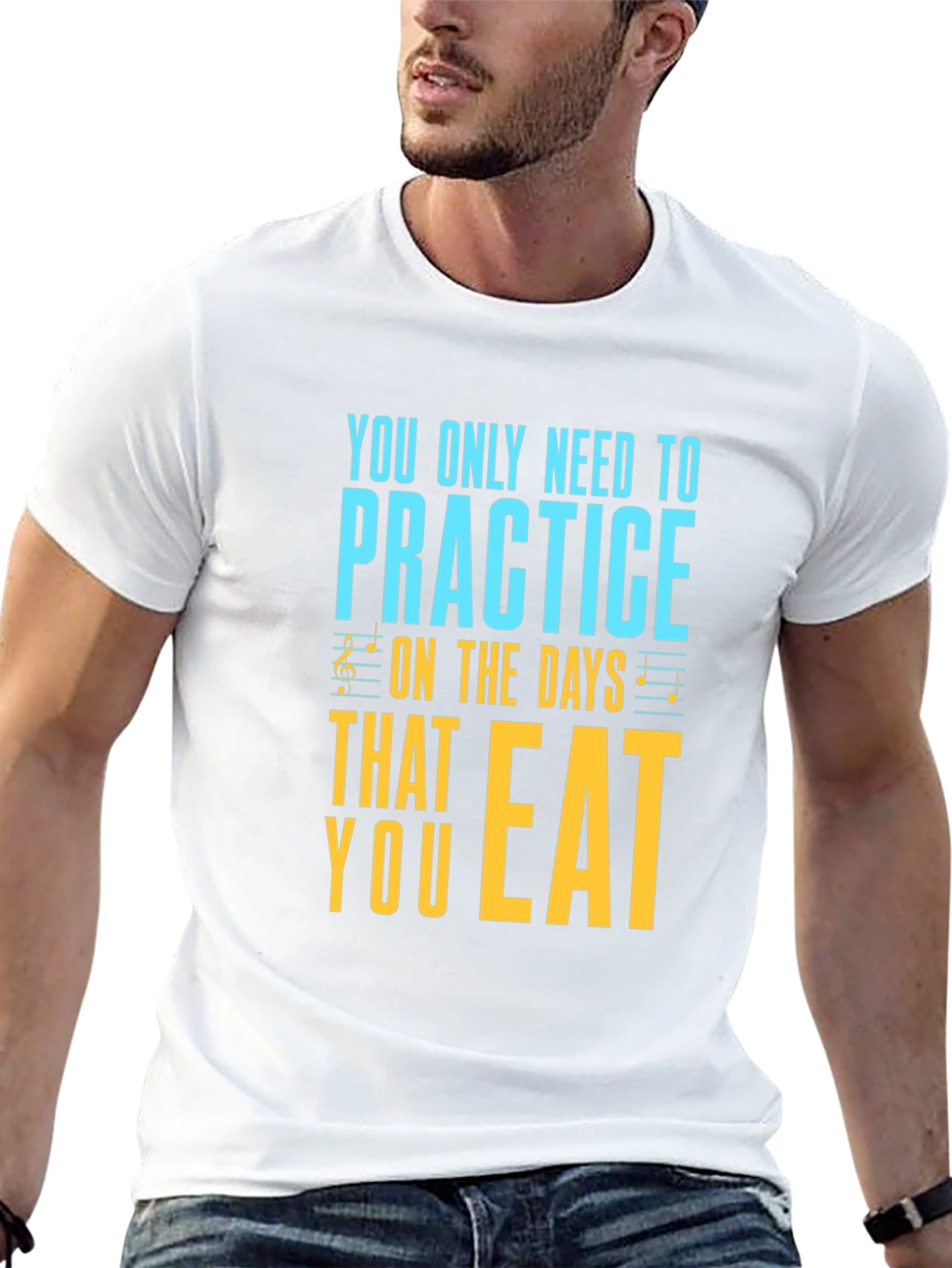 Practice on Eating Days Graphic Tee