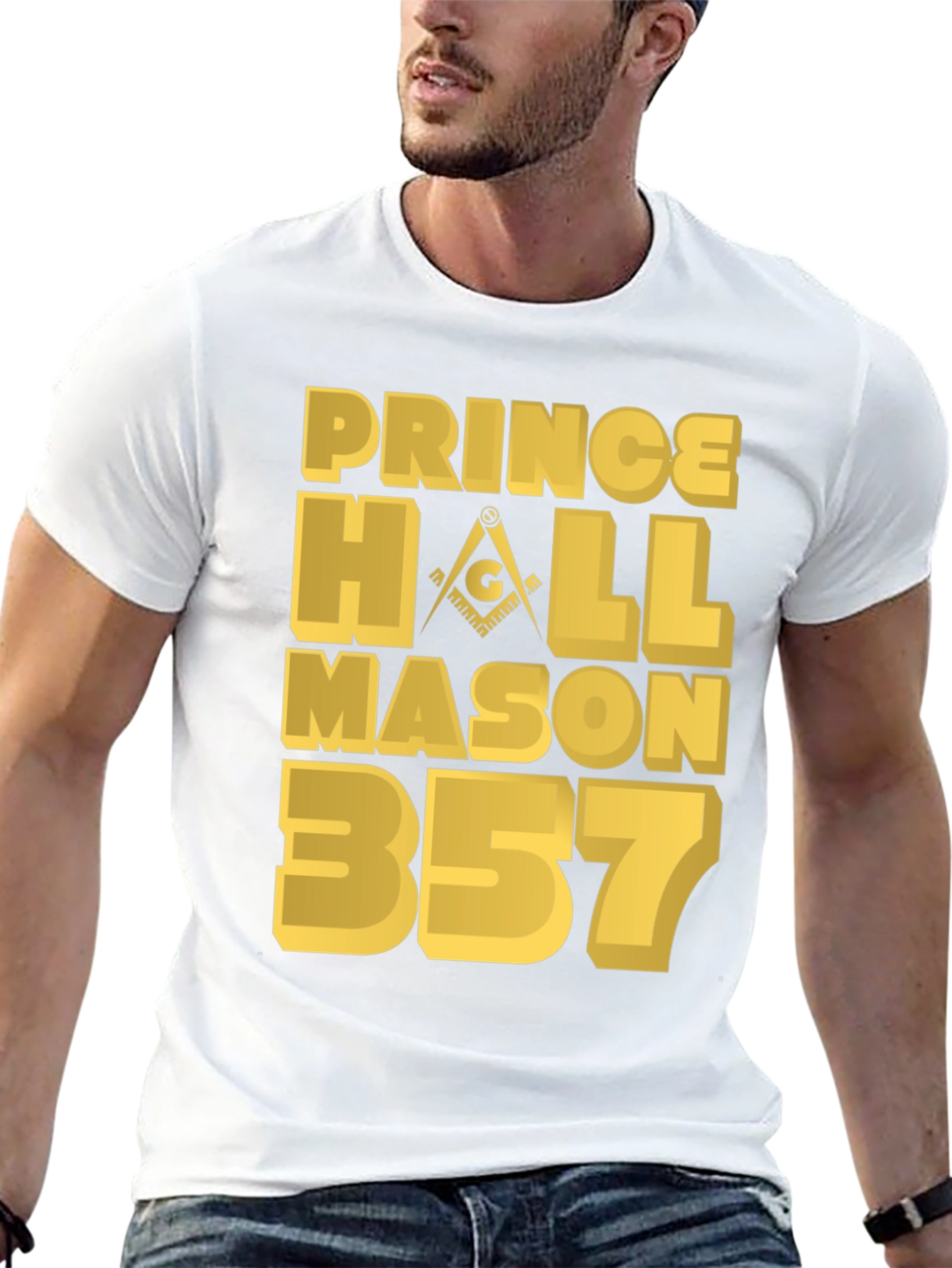Prince Hall Mason 357 T-Shirt - Black