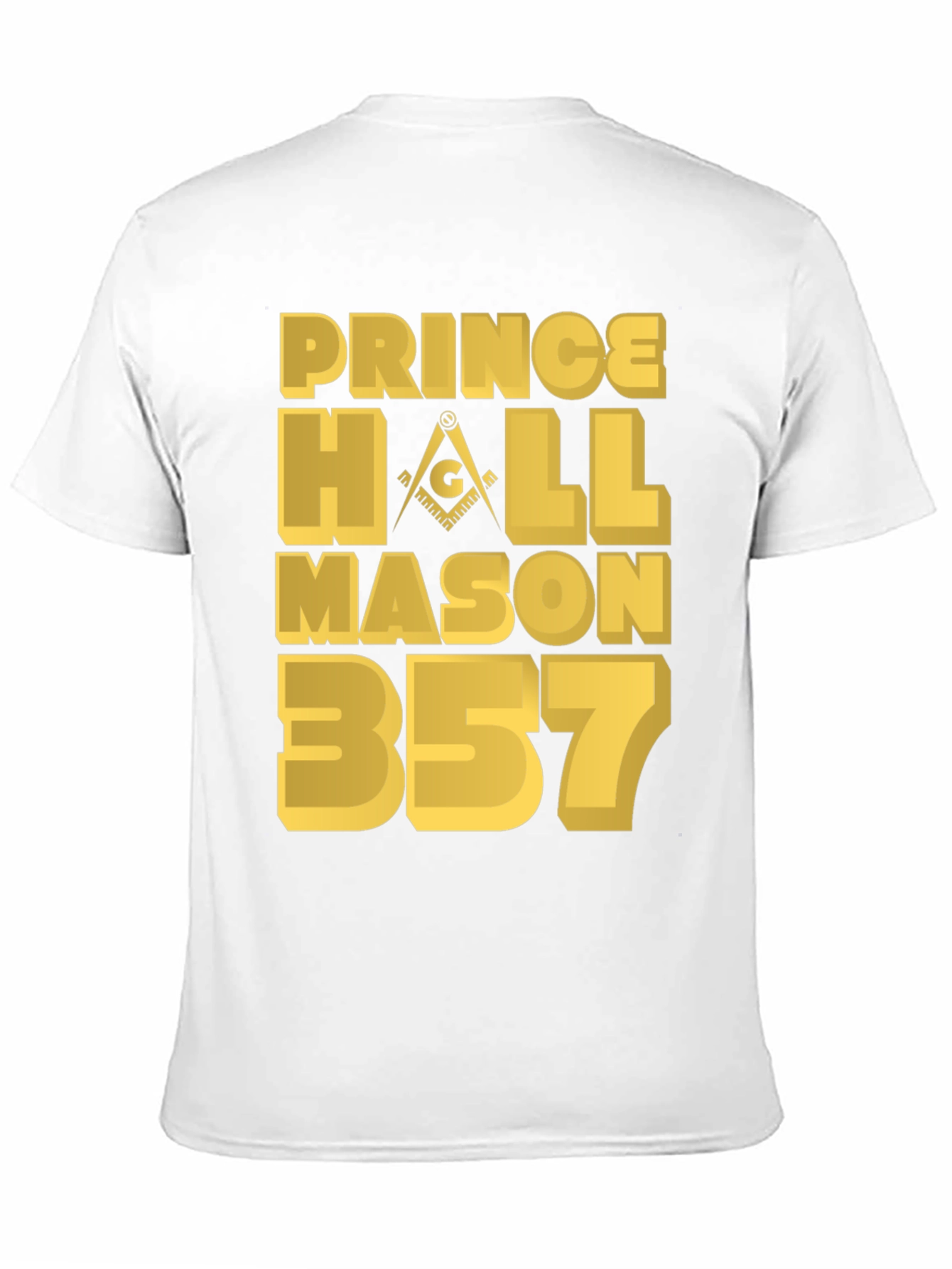 Prince Hall Mason 357 T-Shirt - Black
