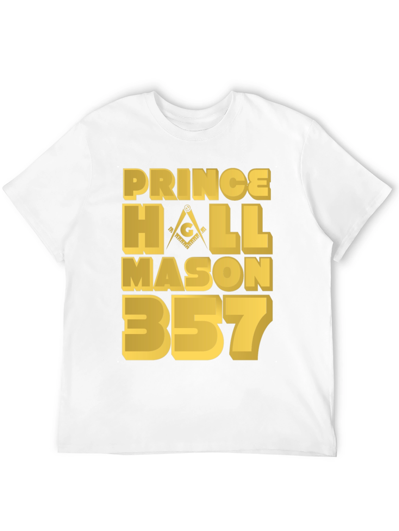 Prince Hall Mason 357 T-Shirt - Black