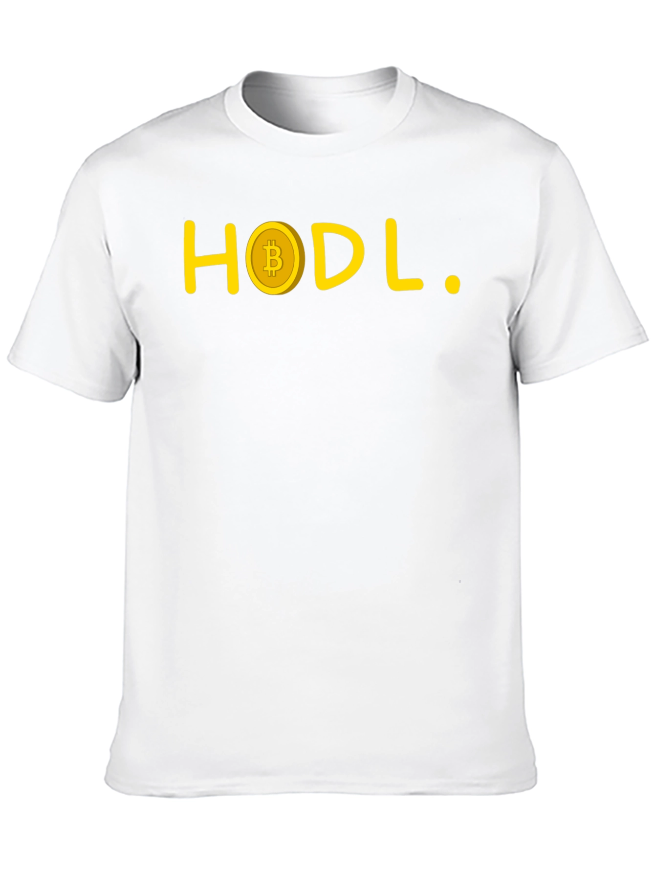 HODL Bitcoin Crypto T-Shirt - Black