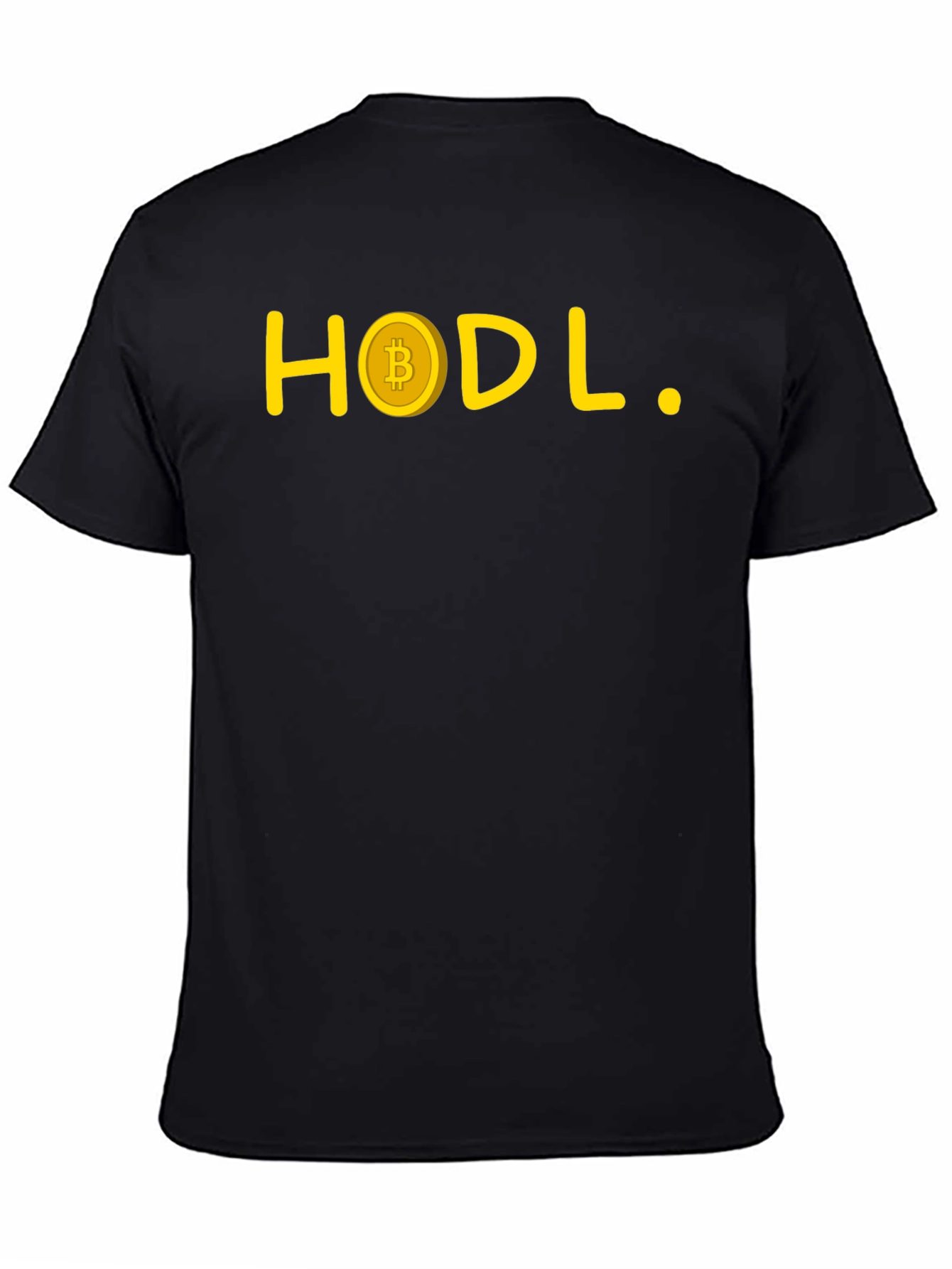 HODL Bitcoin Crypto T-Shirt - Black