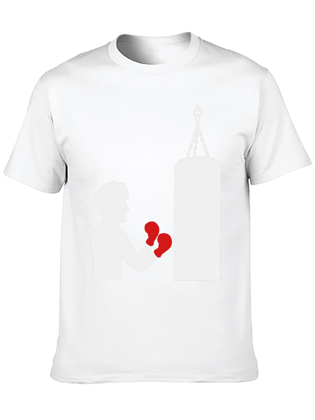 Boxing T-Shirt Punching Bag Graphic Tee