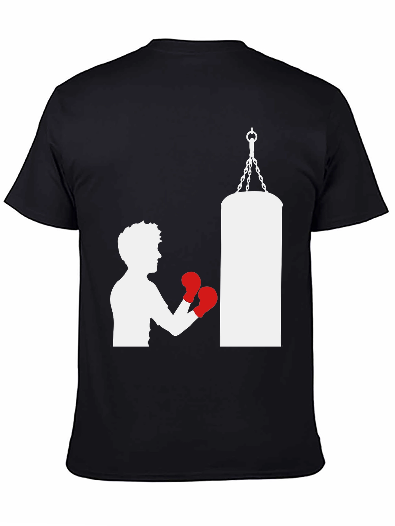 Boxing T-Shirt Punching Bag Graphic Tee