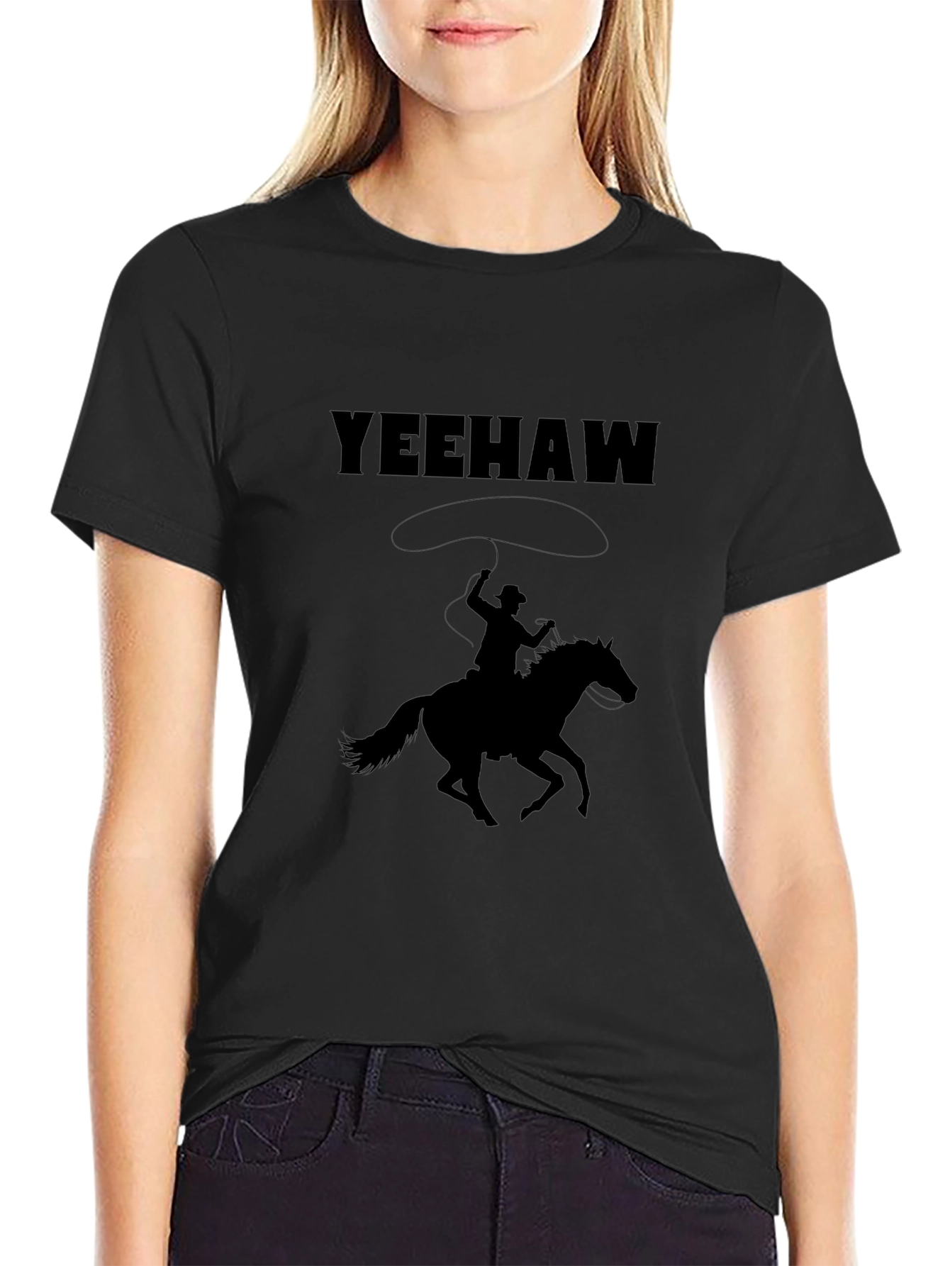Yeehaw Cowboy T-Shirt - Western Style Graphic Tee