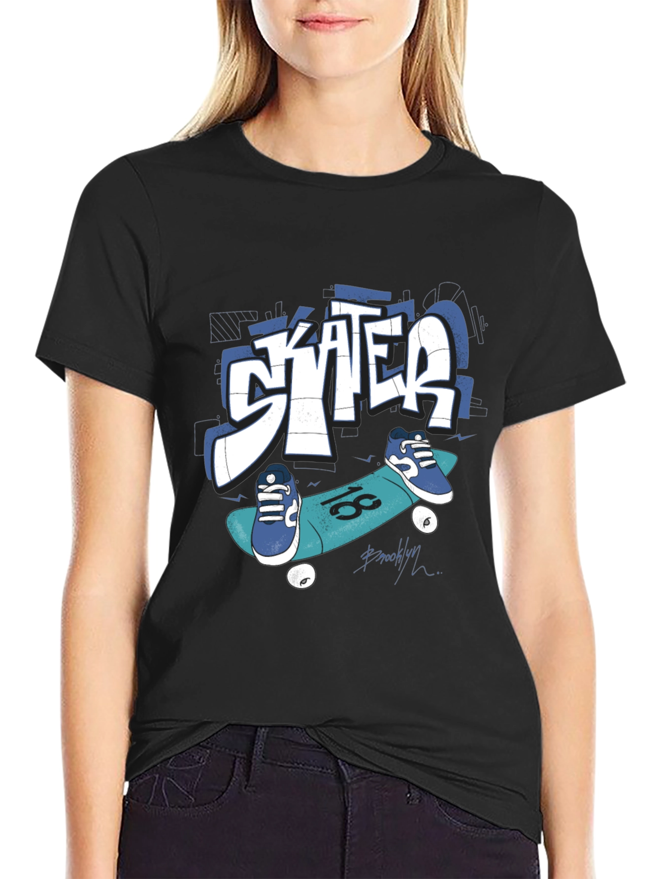 Skater Graphic Tee - Cool Urban Style T-Shirt