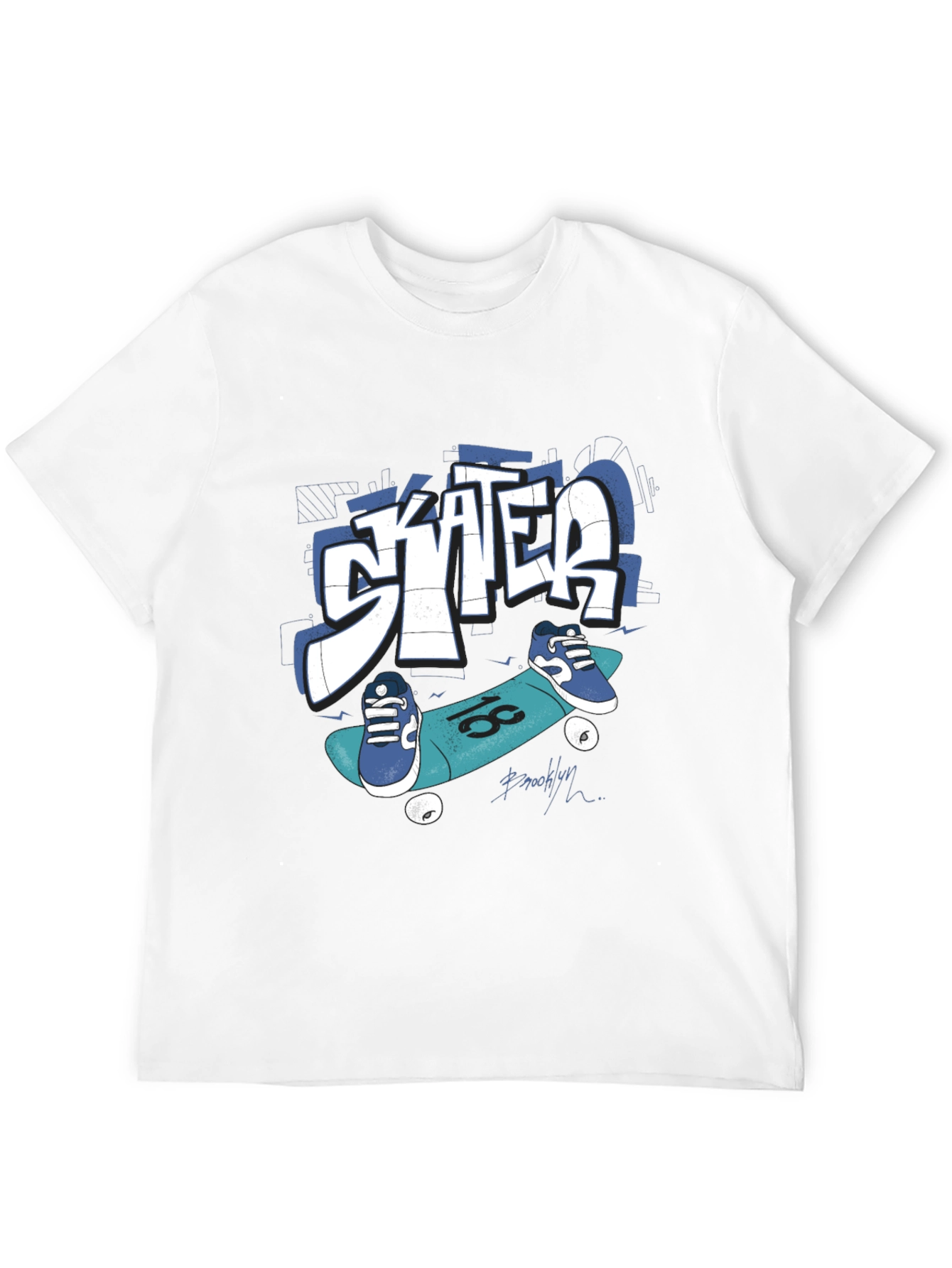 Skater Graphic Tee - Cool Urban Style T-Shirt