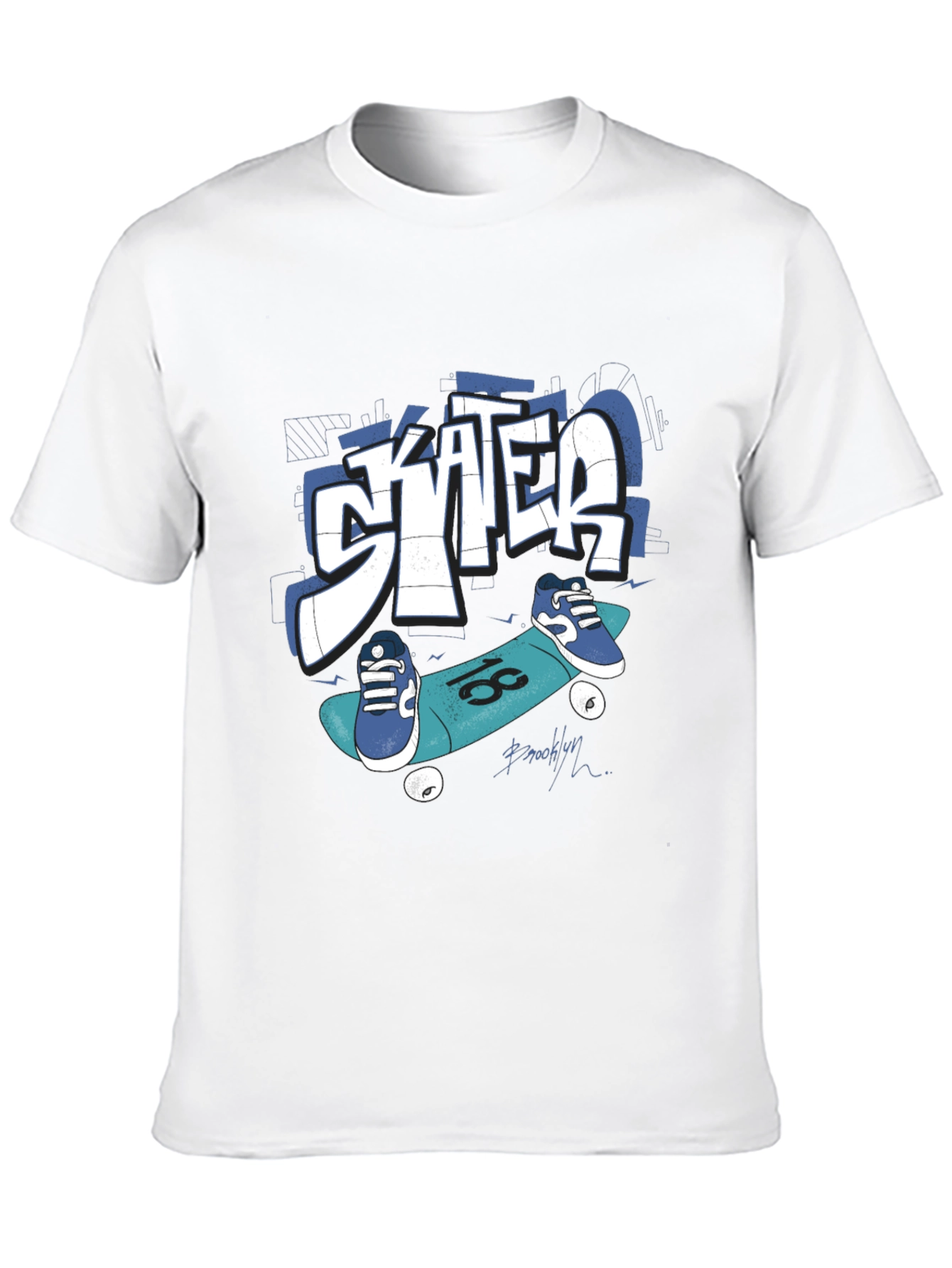 Skater Graphic Tee - Cool Urban Style T-Shirt