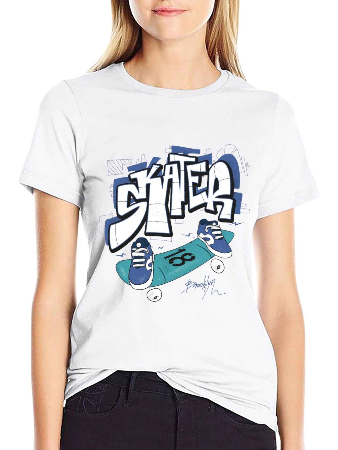 Skater Graphic Tee - Cool Urban Style T-Shirt
