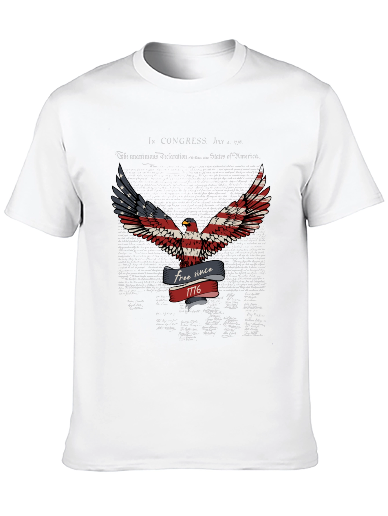 Patriotic Eagle T-Shirt - Free Since 1776