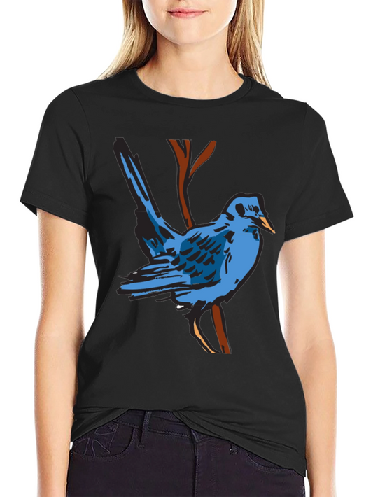 Blue Bird Graphic T-Shirt