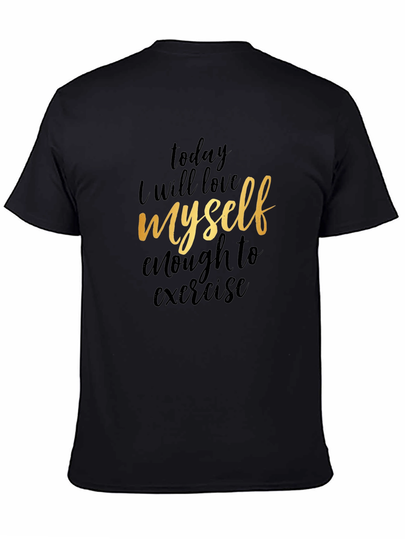 Love Myself Enough to Exercise Graphic Tee