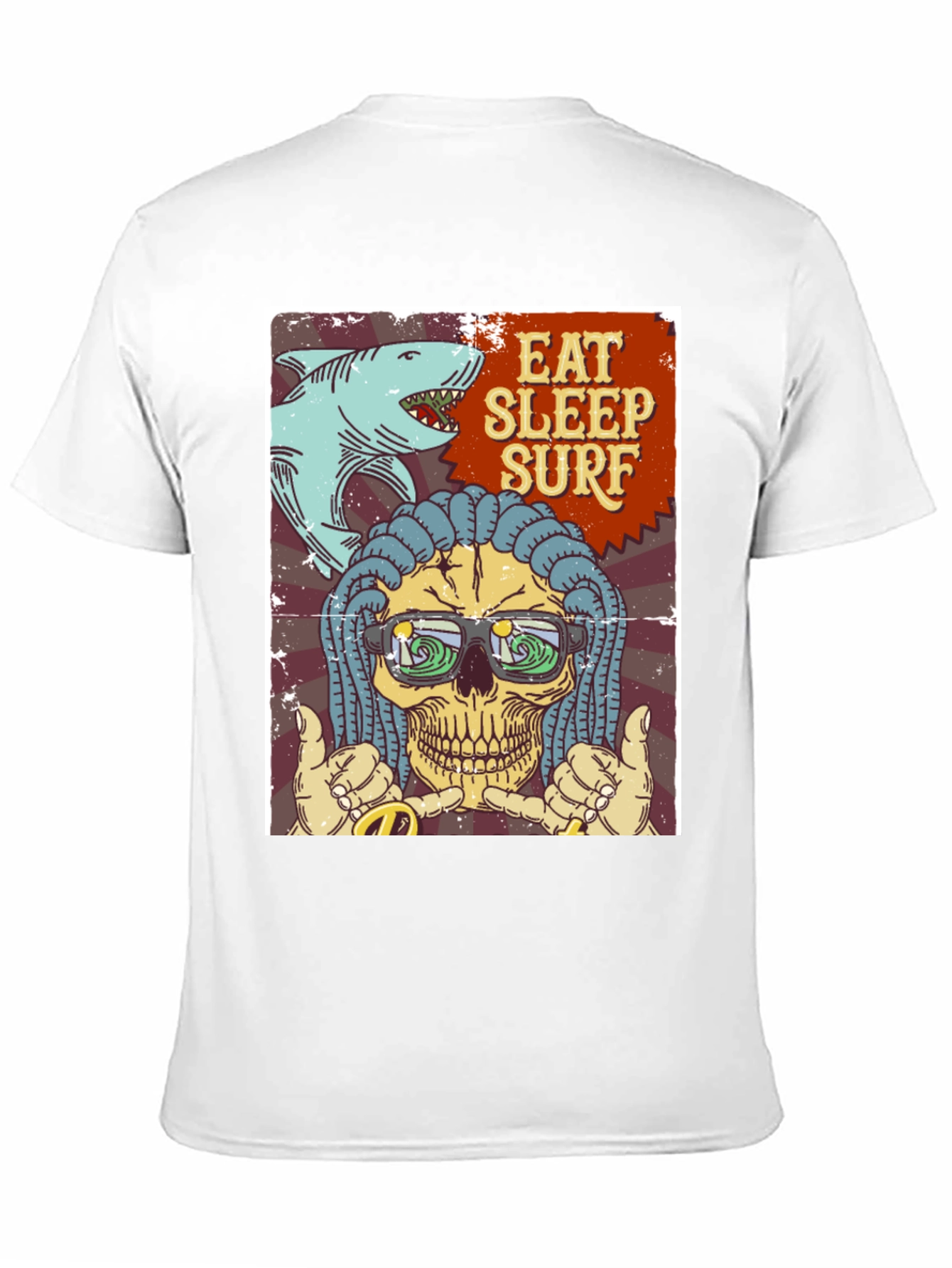 Eat Sleep Surf Graphic T-Shirt