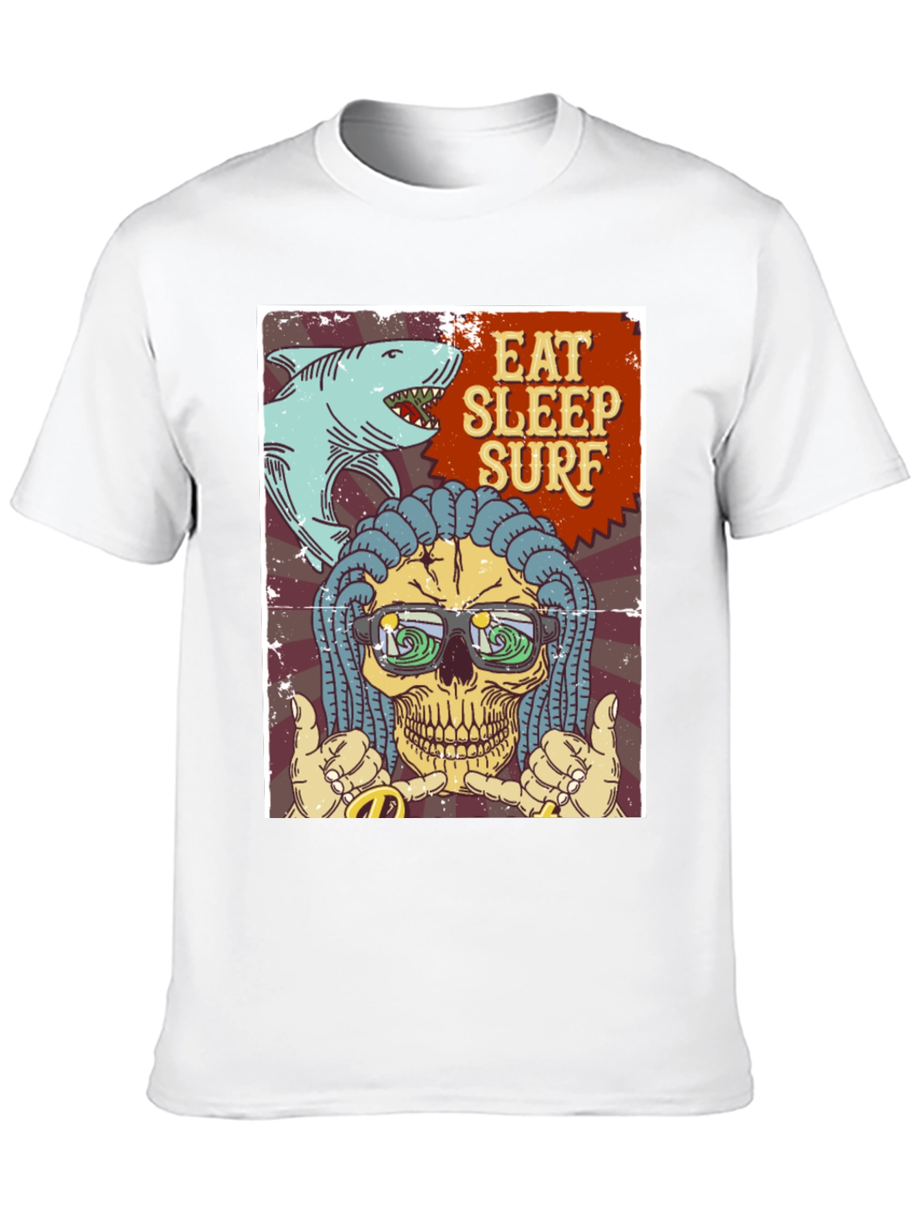 Eat Sleep Surf Graphic T-Shirt