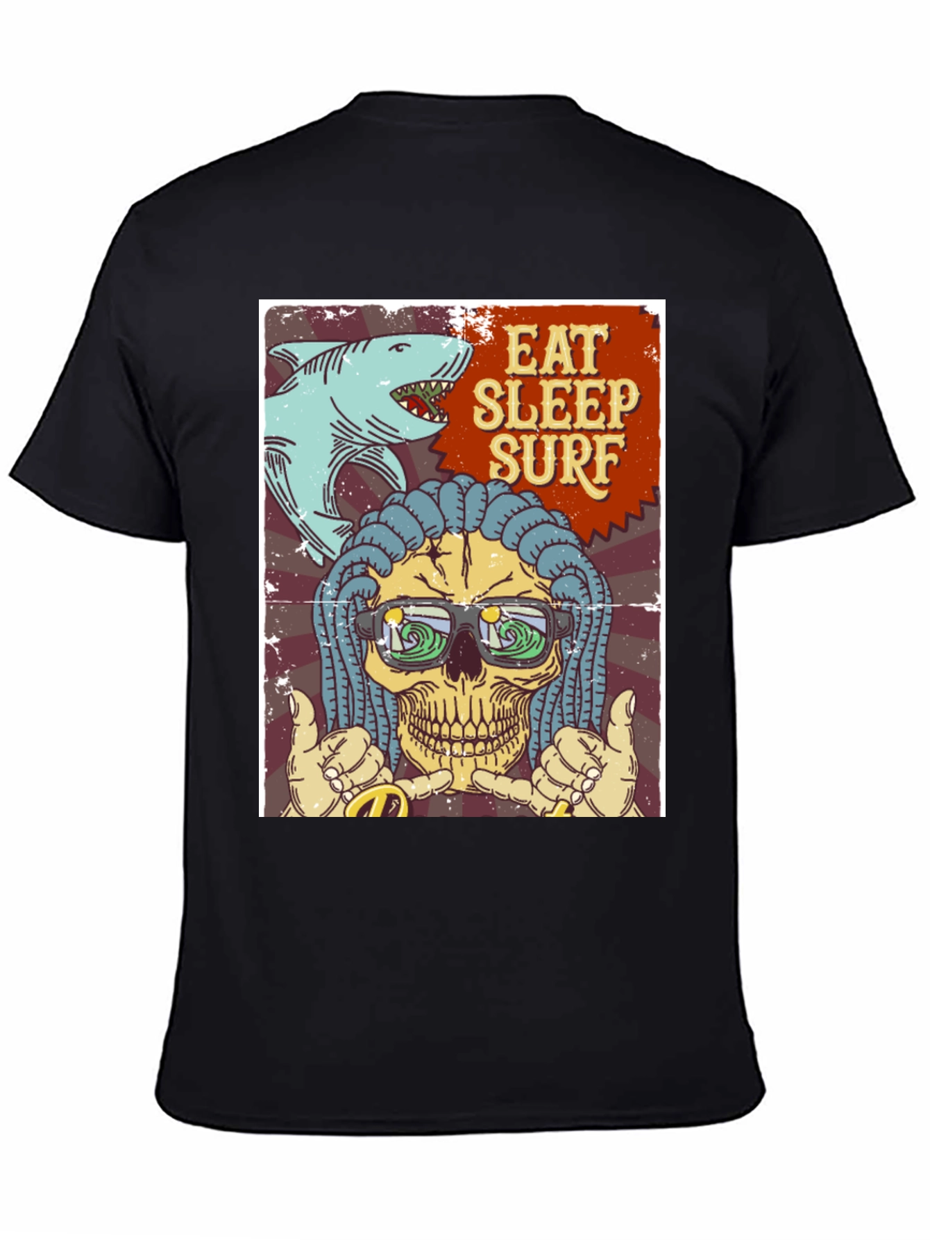 Eat Sleep Surf Graphic T-Shirt