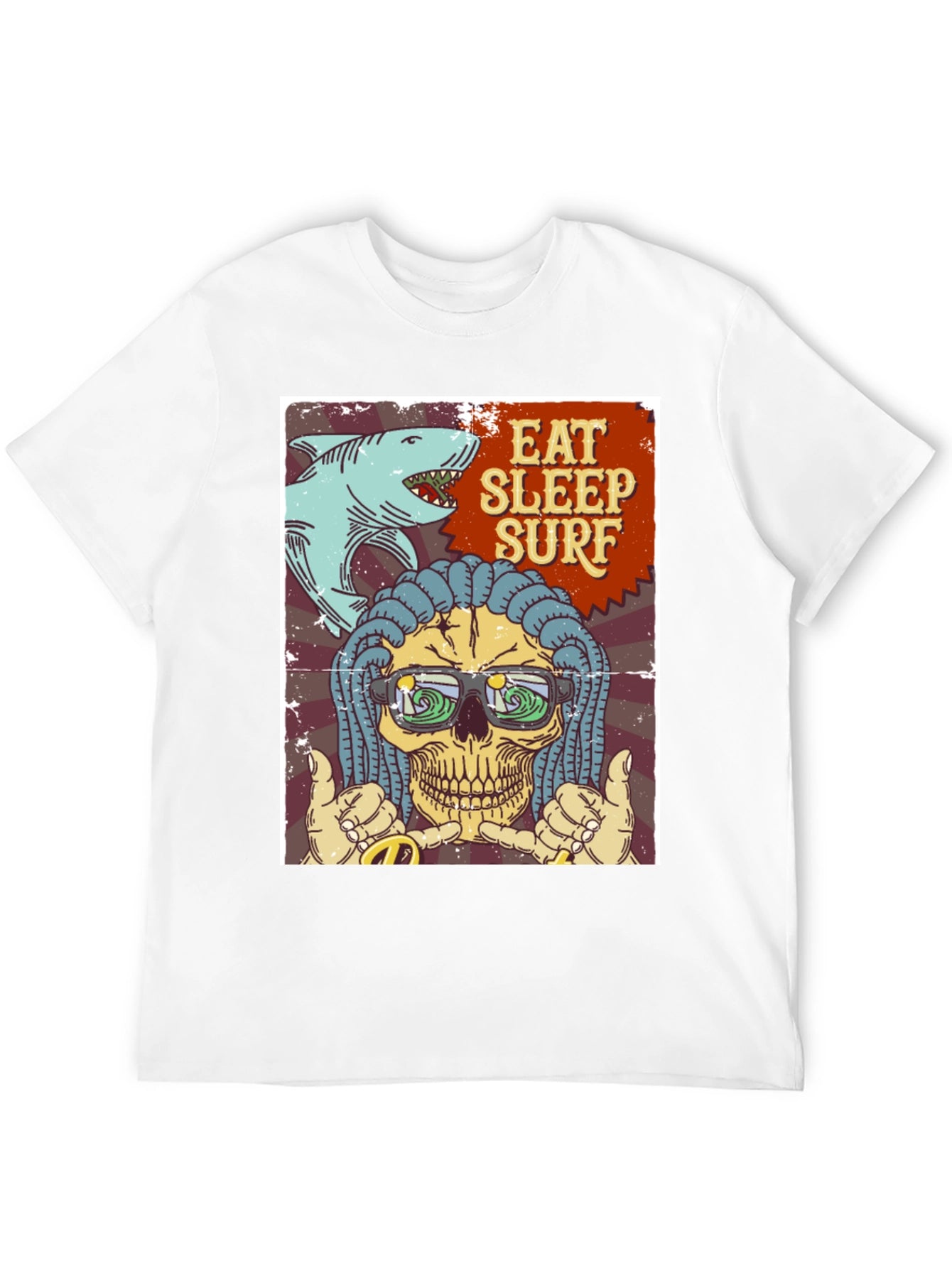 Eat Sleep Surf Graphic T-Shirt