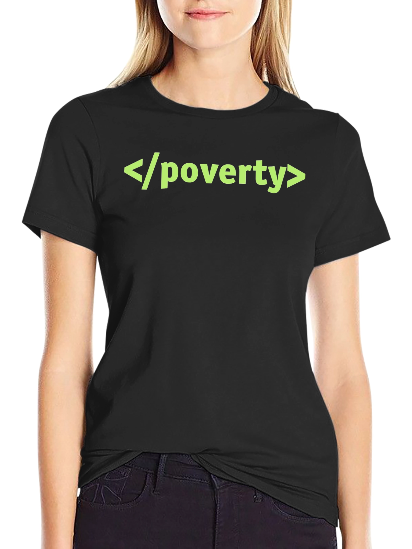 End Poverty T-Shirt - Programmer Humor Tee