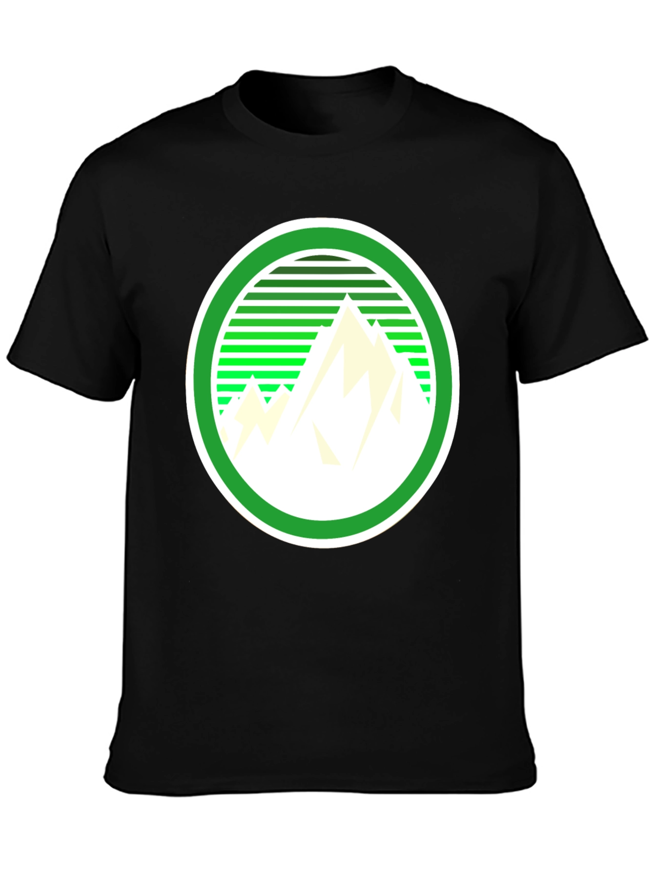 Mountain Graphic Tee - Retro Style