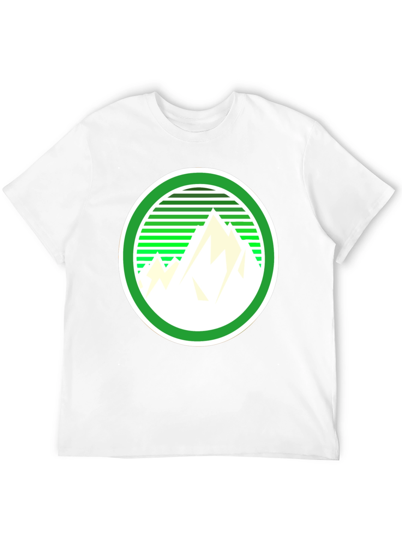 Mountain Graphic Tee - Retro Style