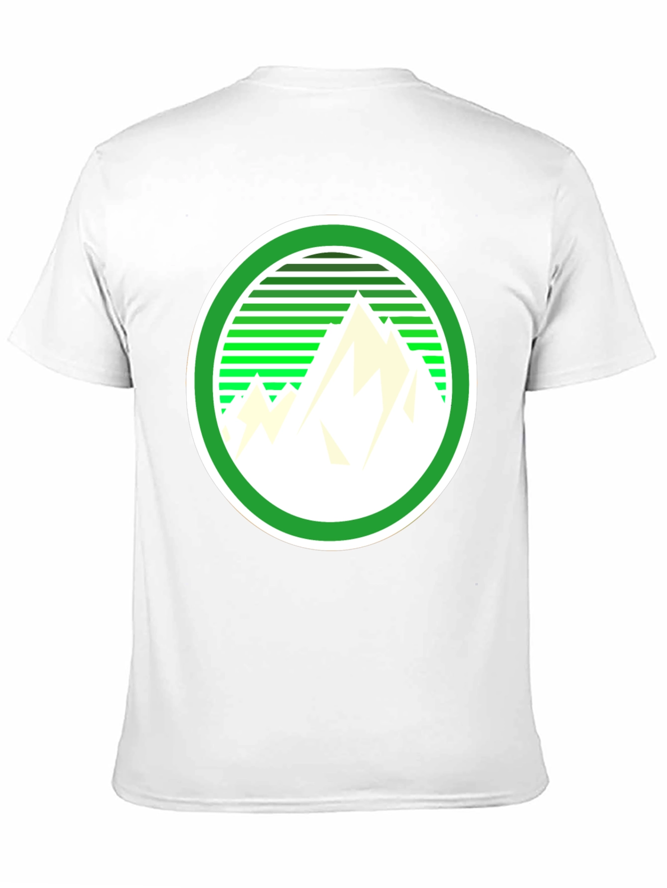 Mountain Graphic Tee - Retro Style