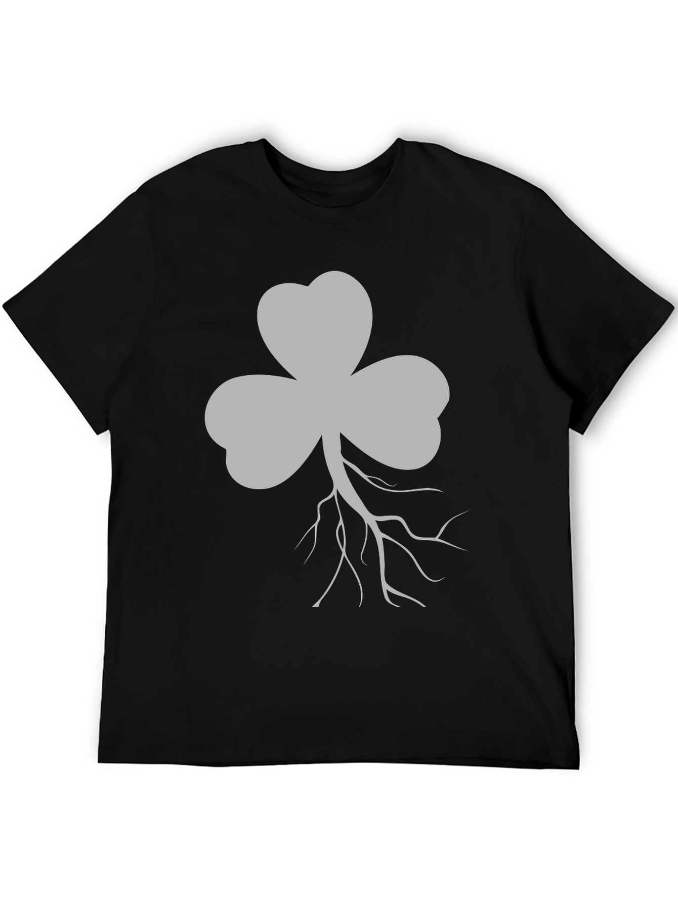 Shamrock Roots Graphic Tee - Black