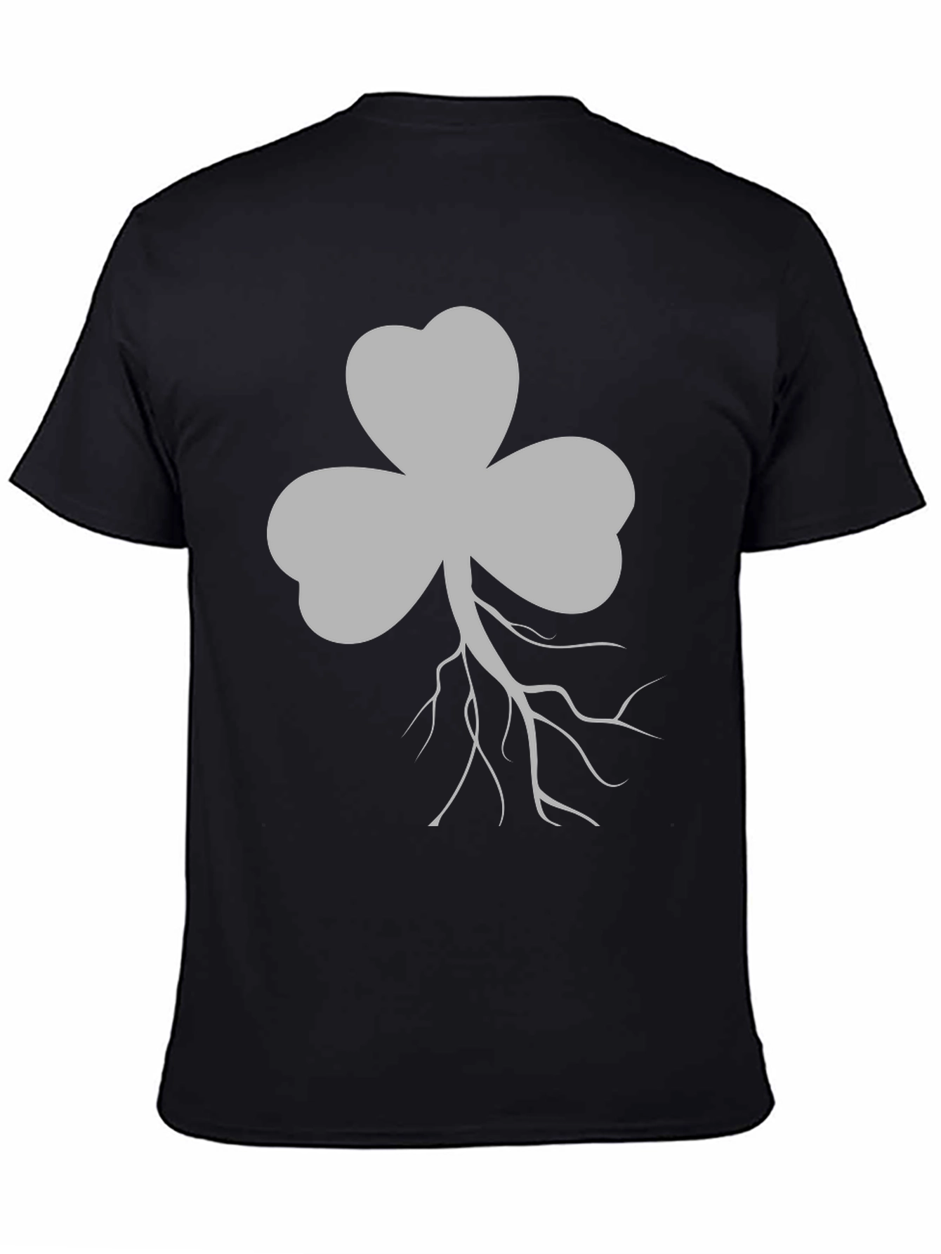 Shamrock Roots Graphic Tee - Black