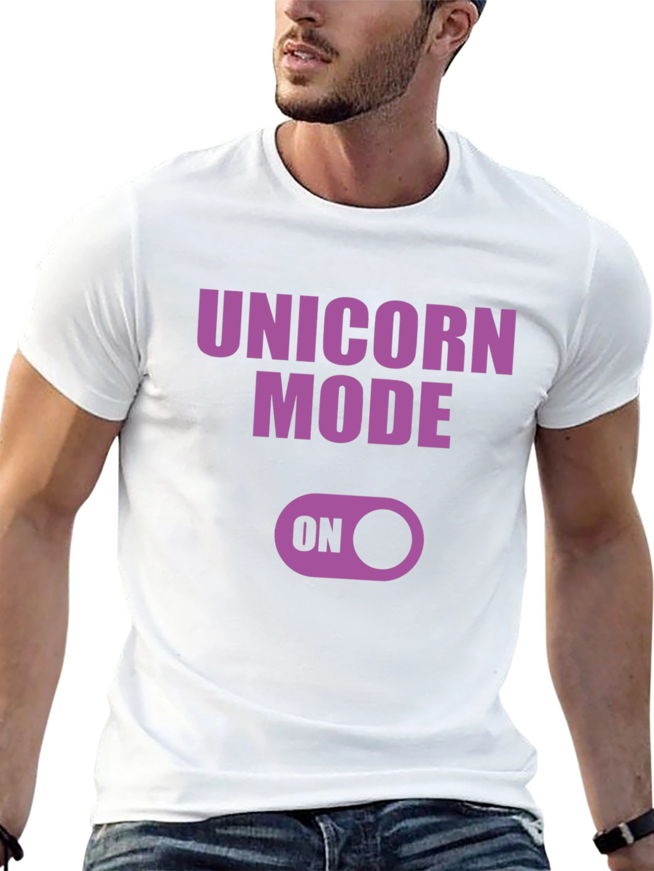 Unicorn Mode On Graphic T-Shirt