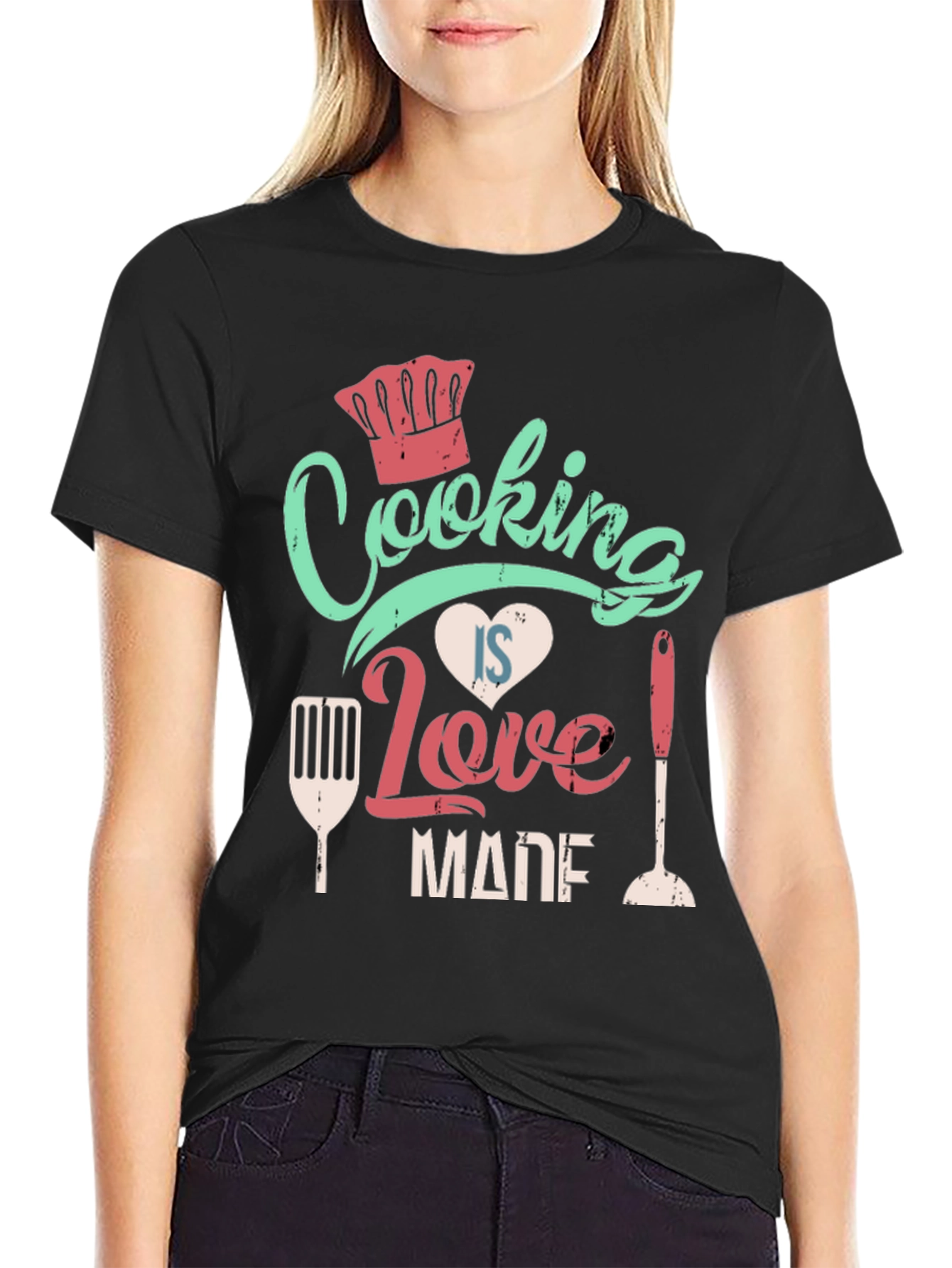 Cooking Is Love Made T-Shirt