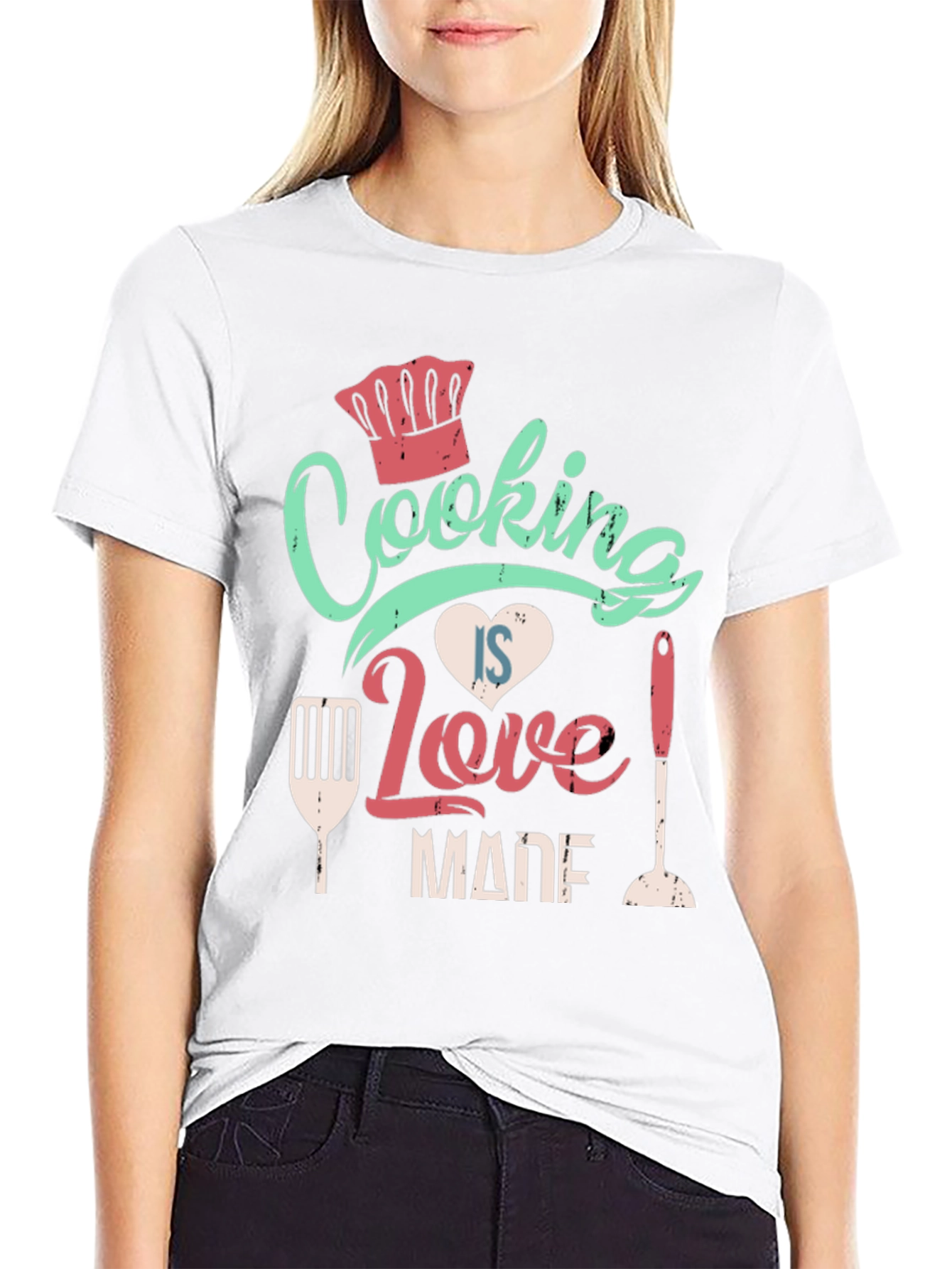 Cooking Is Love Made T-Shirt