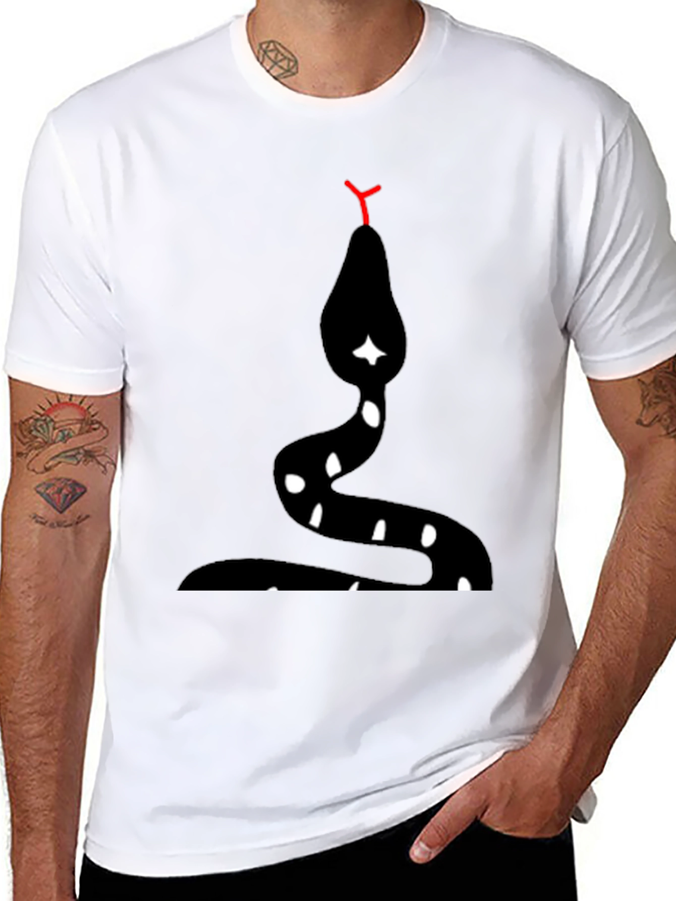 Black Snake Graphic Tee
