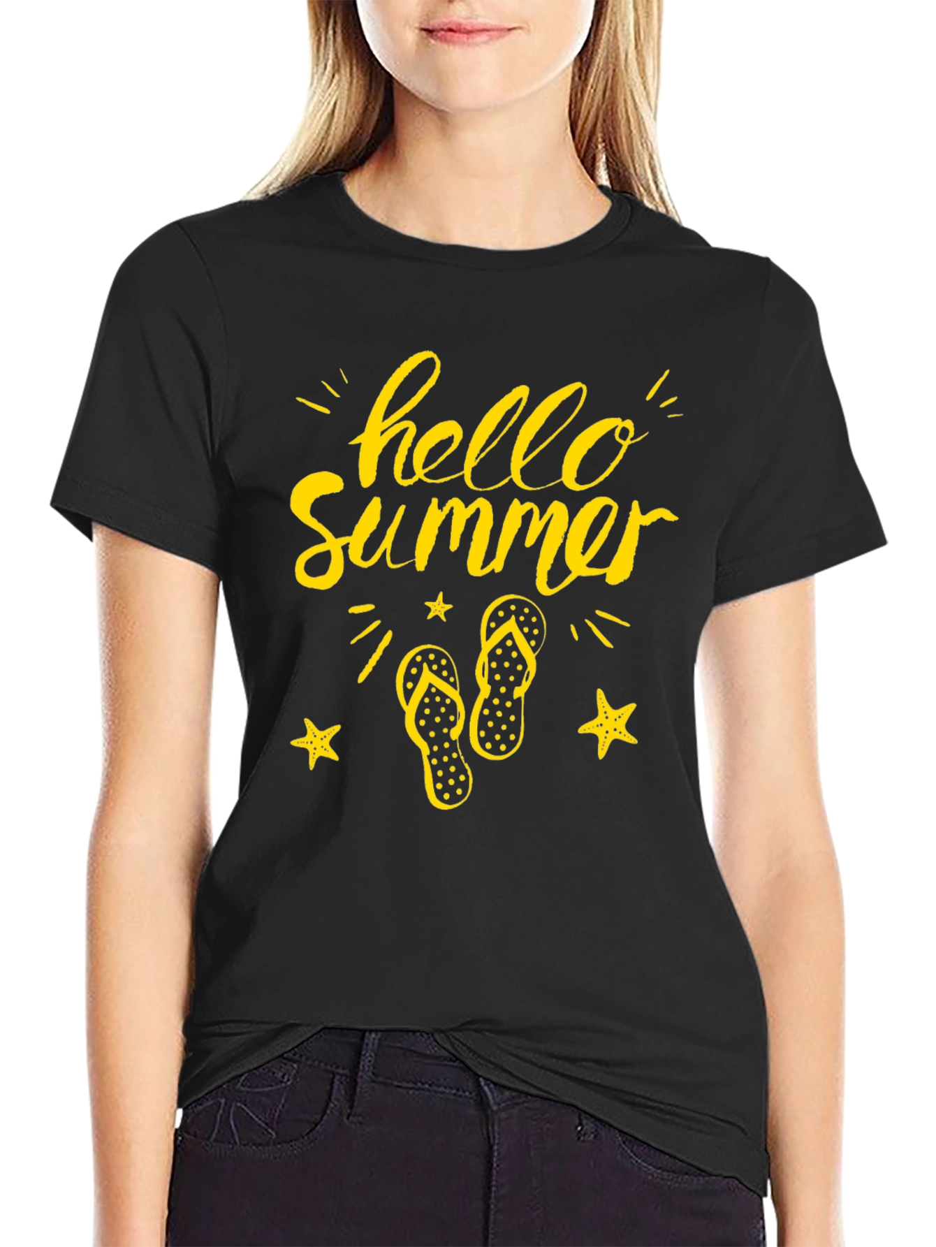 Hello Summer T-Shirt - Beach Vibes