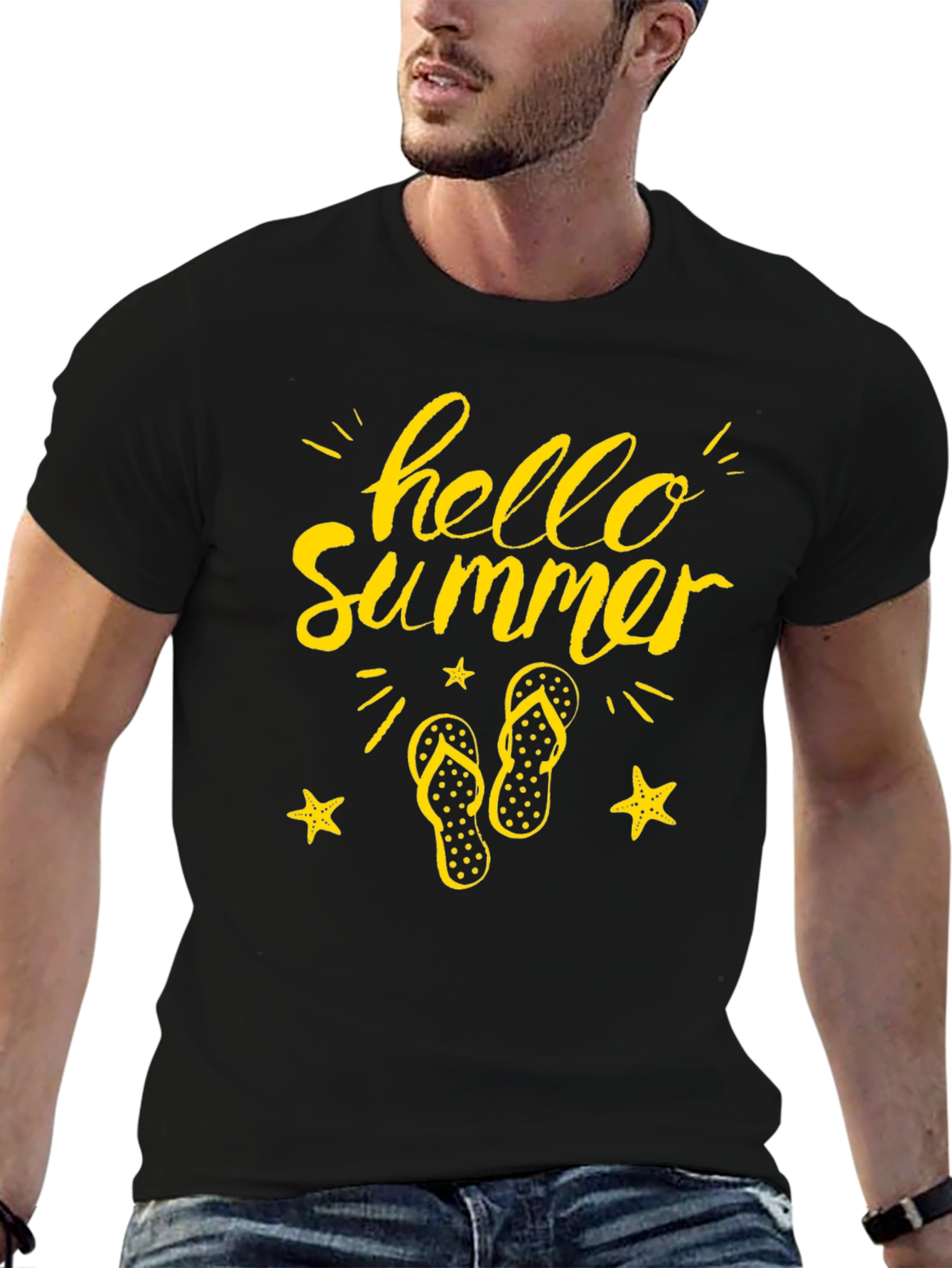 Hello Summer T-Shirt - Beach Vibes