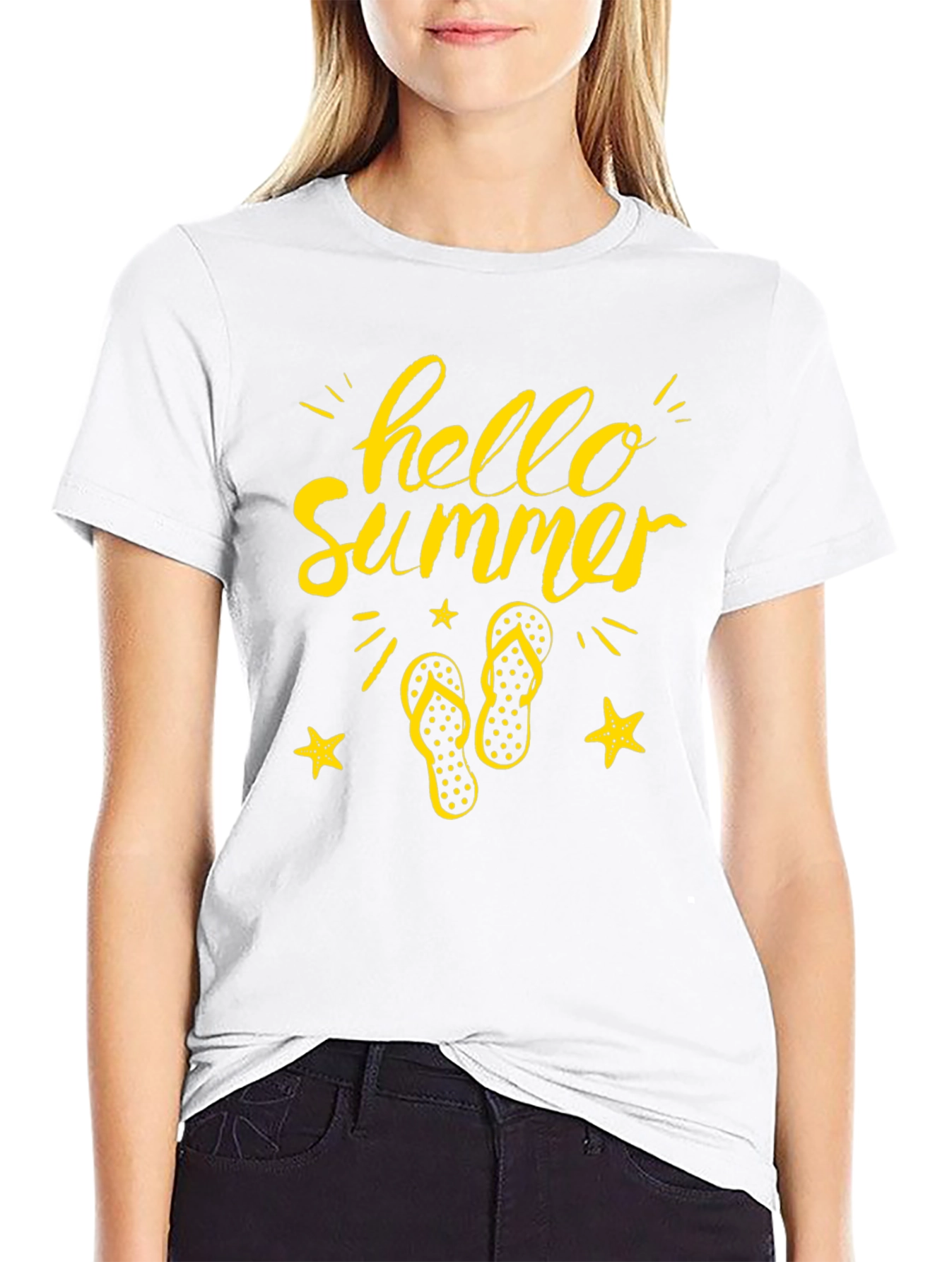 Hello Summer T-Shirt - Beach Vibes