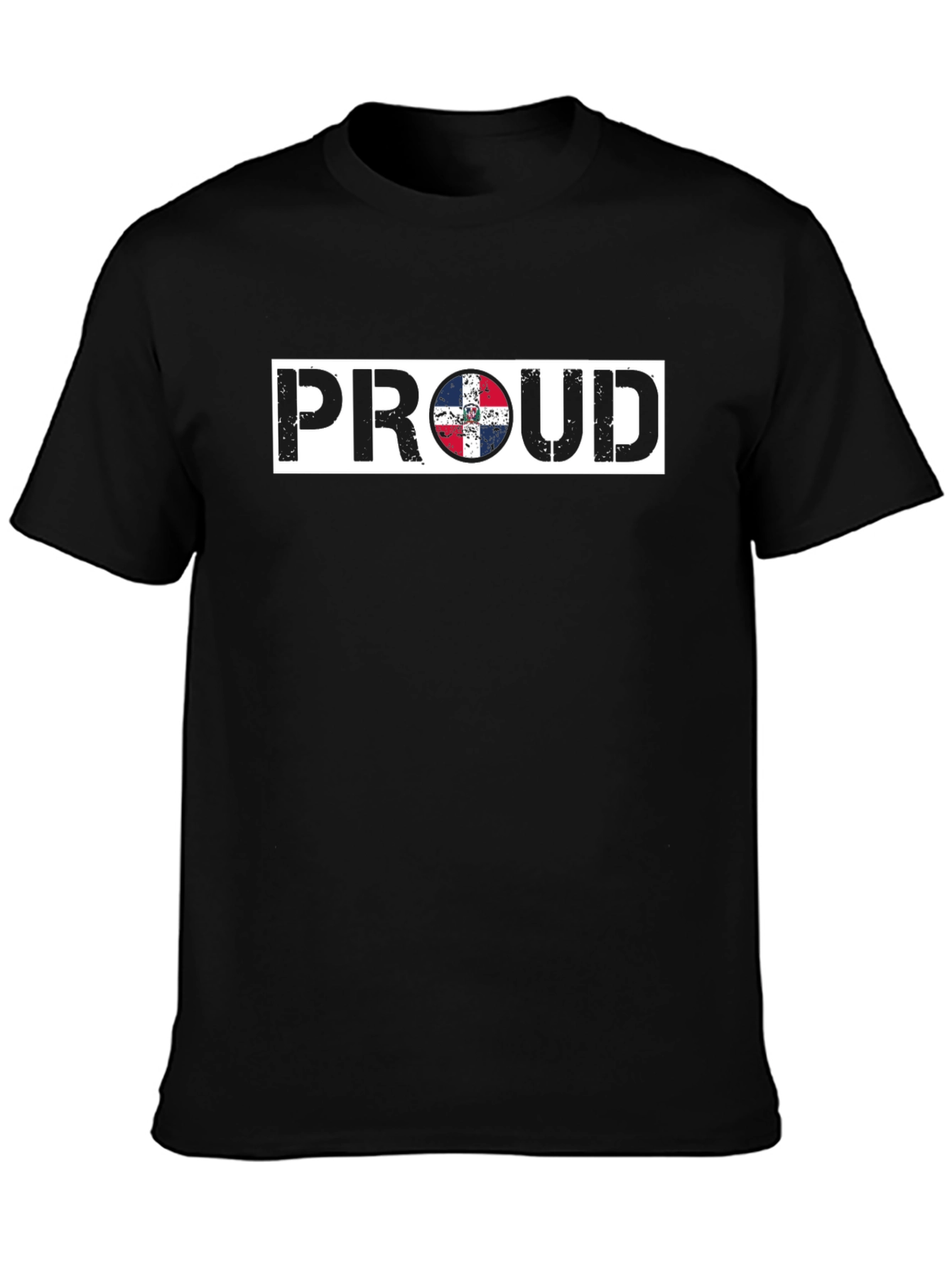 Proud Dominican Republic Flag T-Shirt