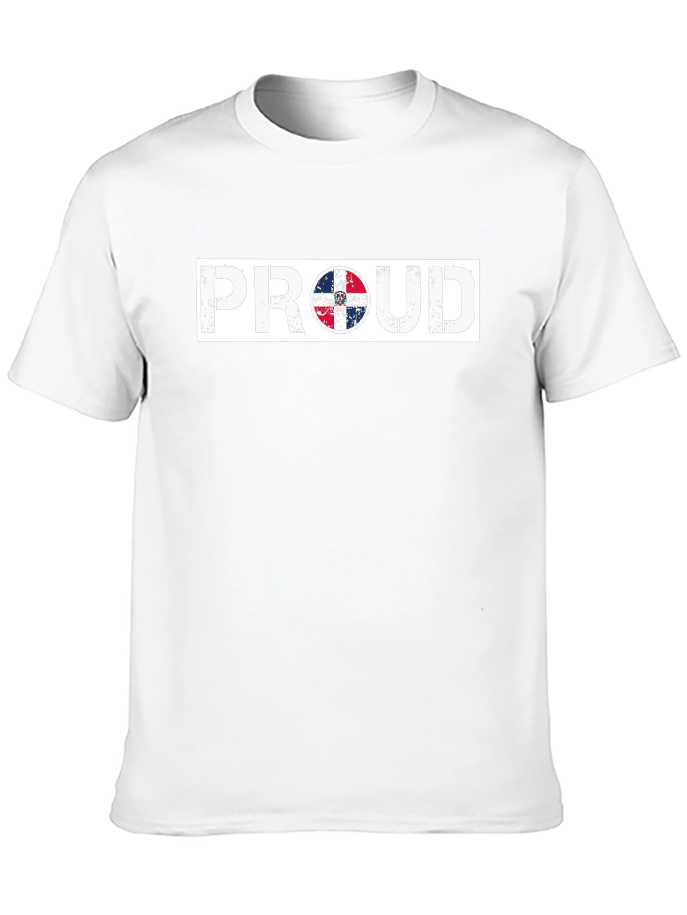 Proud Dominican Republic Flag T-Shirt