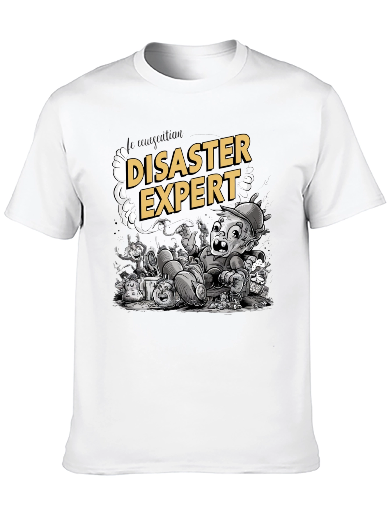 Disaster Expert Graphic T-Shirt
