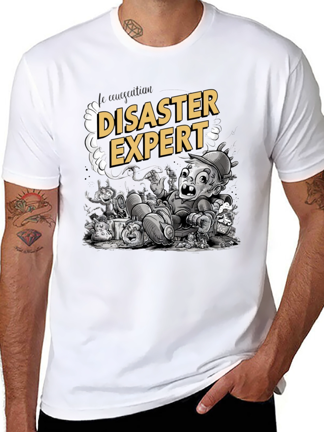 Disaster Expert Graphic T-Shirt