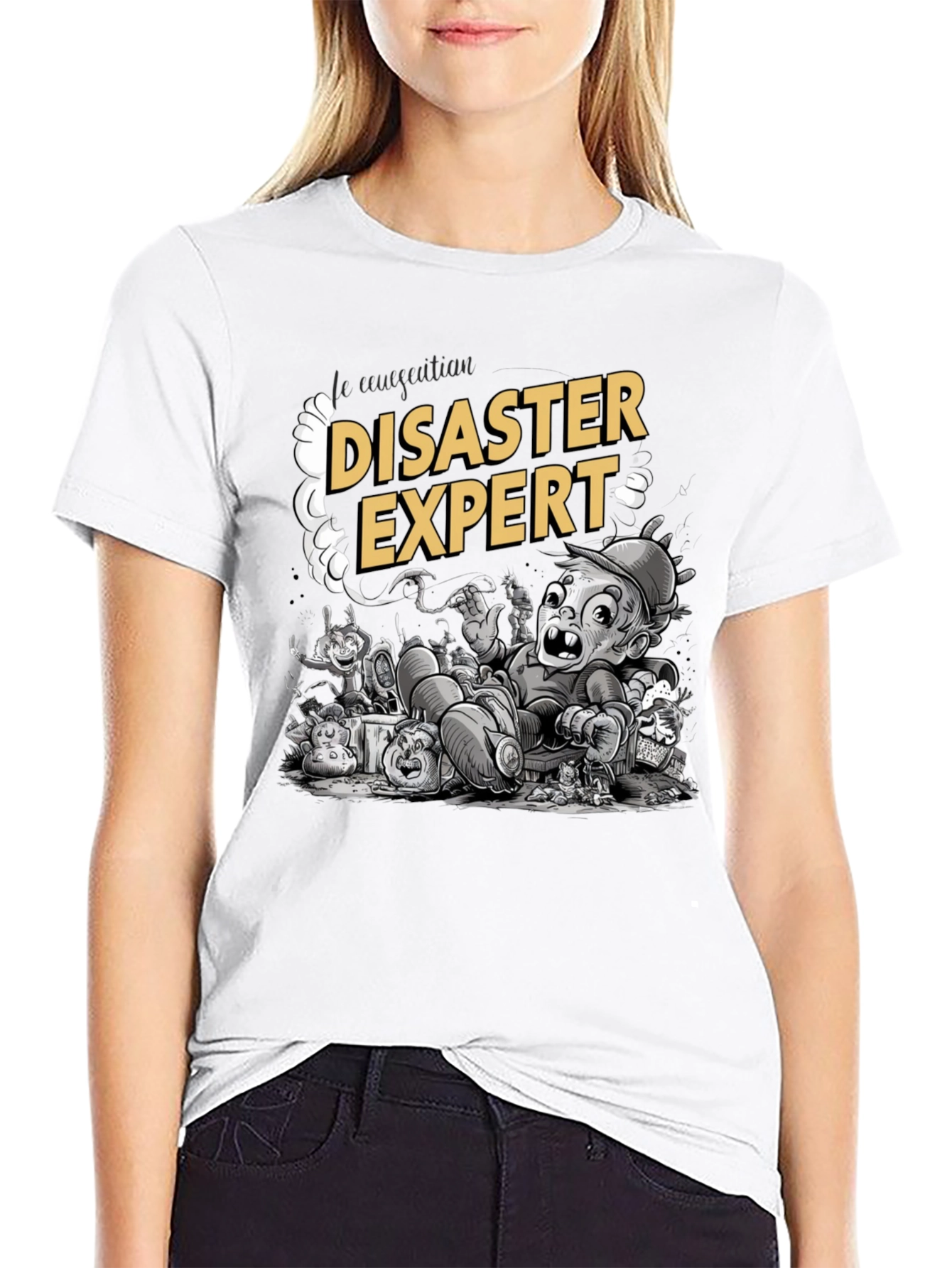 Disaster Expert Graphic T-Shirt