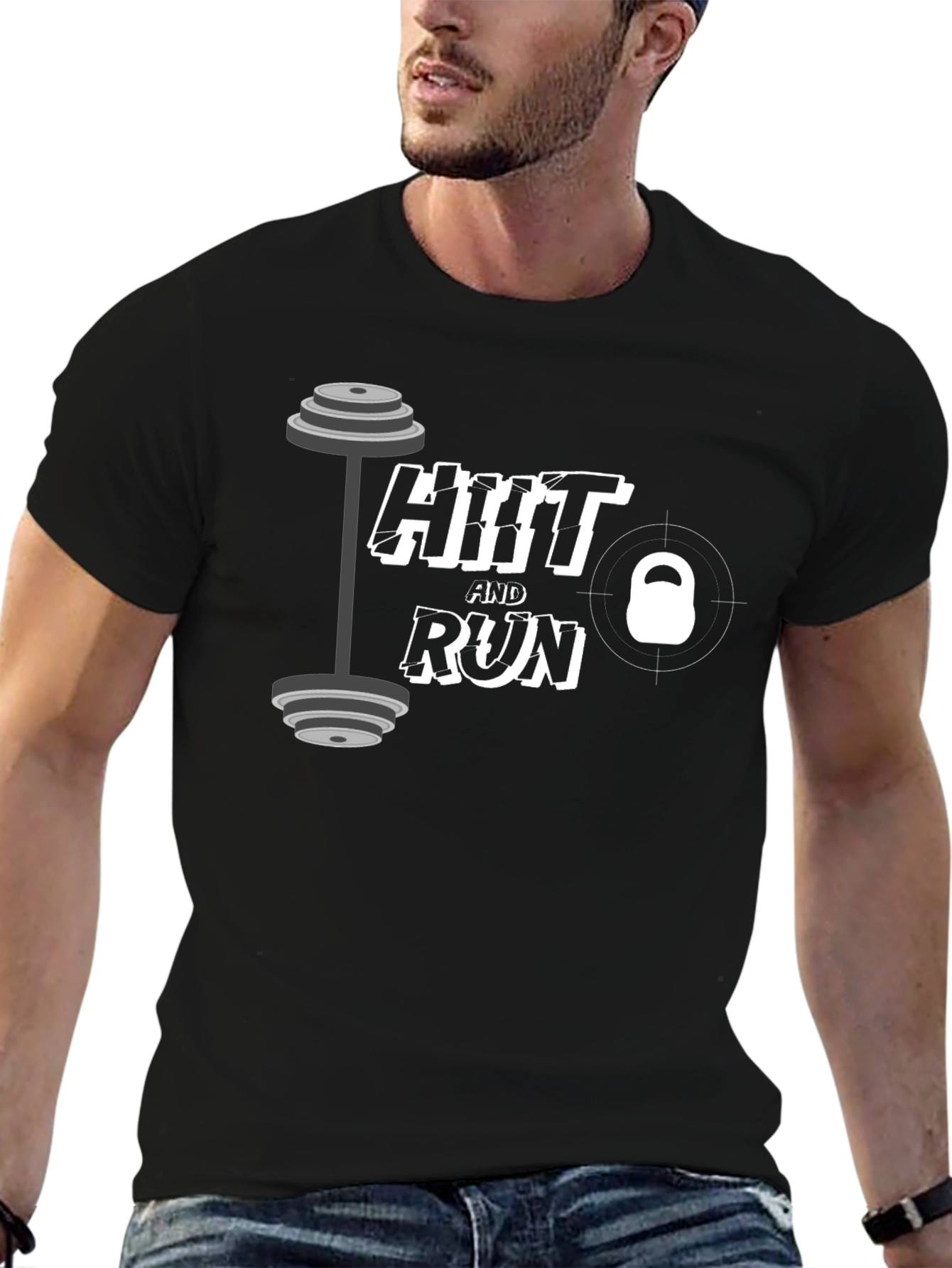 Hit and Run Workout T-Shirt - Fitness Apparel