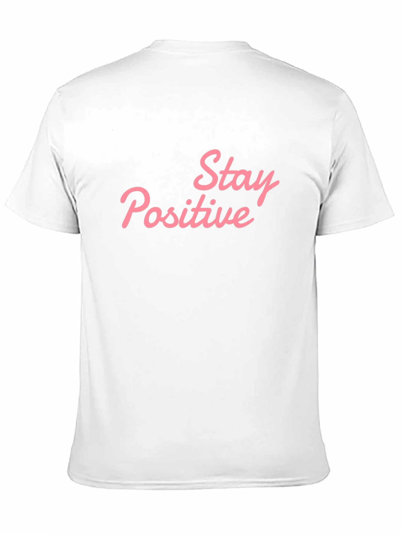 Stay Positive Graphic T-Shirt - Black