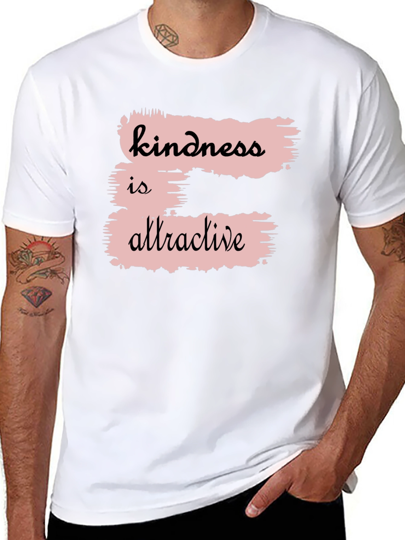 Kindness is Attractive T-Shirt - Stylish Graphic Tee
