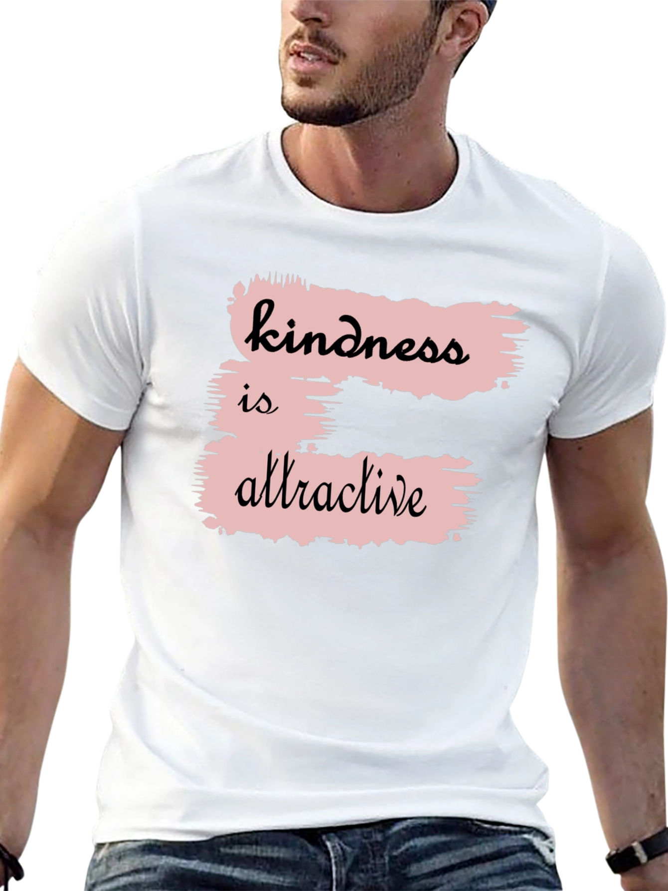 Kindness is Attractive T-Shirt - Stylish Graphic Tee